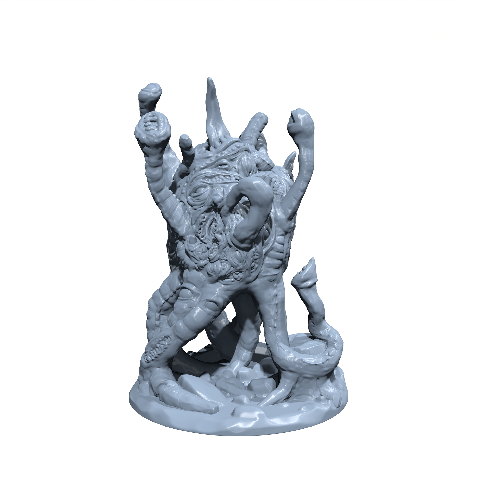 Vorax the Eye of Insanity | Gibbering Mouther | Gibbering Orb Miniature for Tabletop games like D&D and War Gaming