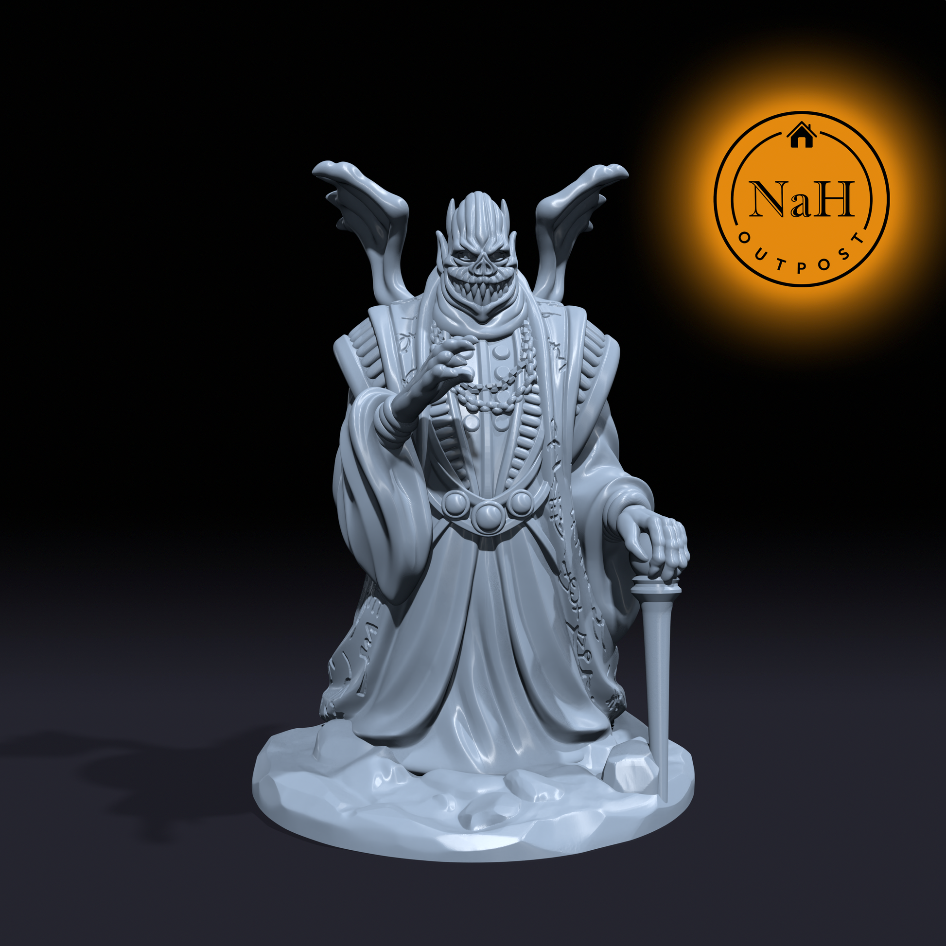 Styxrazor, the Stygian Horror | Amnizu | Stygian Devil Miniature for Tabletop games like D&D and War Gaming