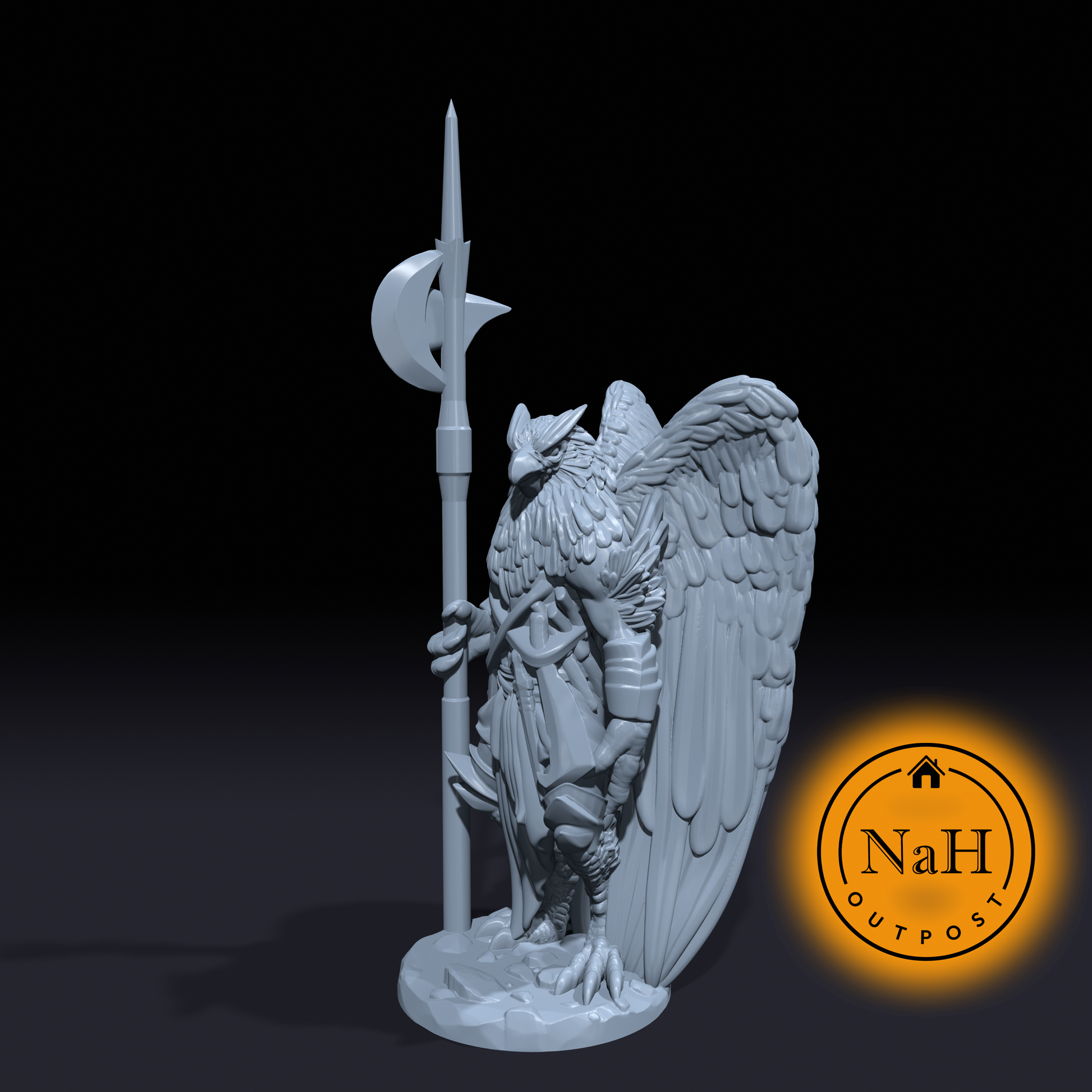 Aarakocra | Bird Folk | Miniature for Tabletop games like D&D and War Gaming