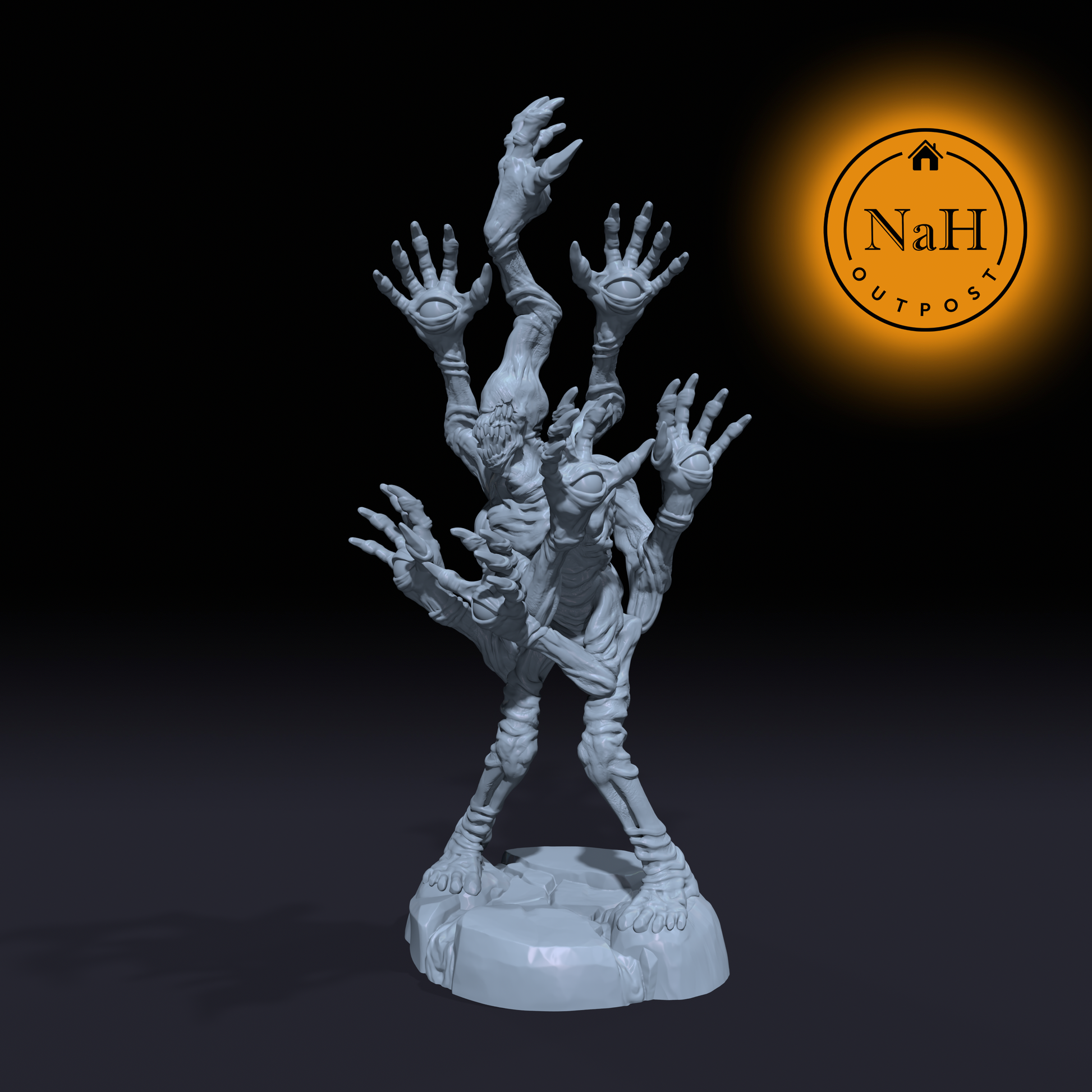 Velmorg, the Hungering Reach | Kleptomanic Aberration Miniature for Tabletop games like D&D and War Gaming | Dungeons and Dragons Mini