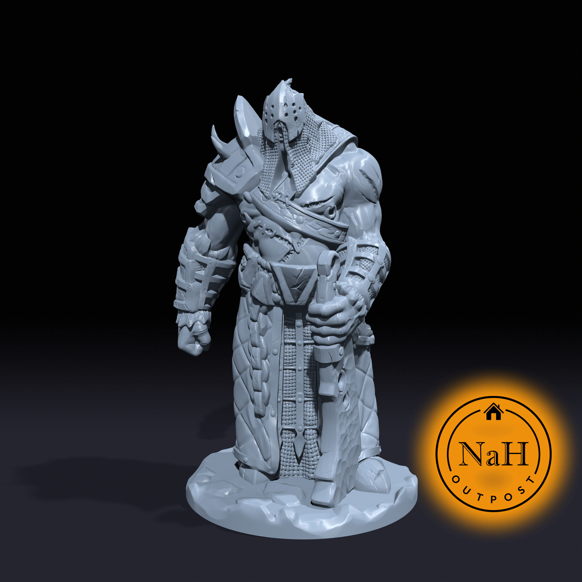 Butcher Brute | The Butcher | Fiend Miniature for Tabletop games like D&D and War Gaming