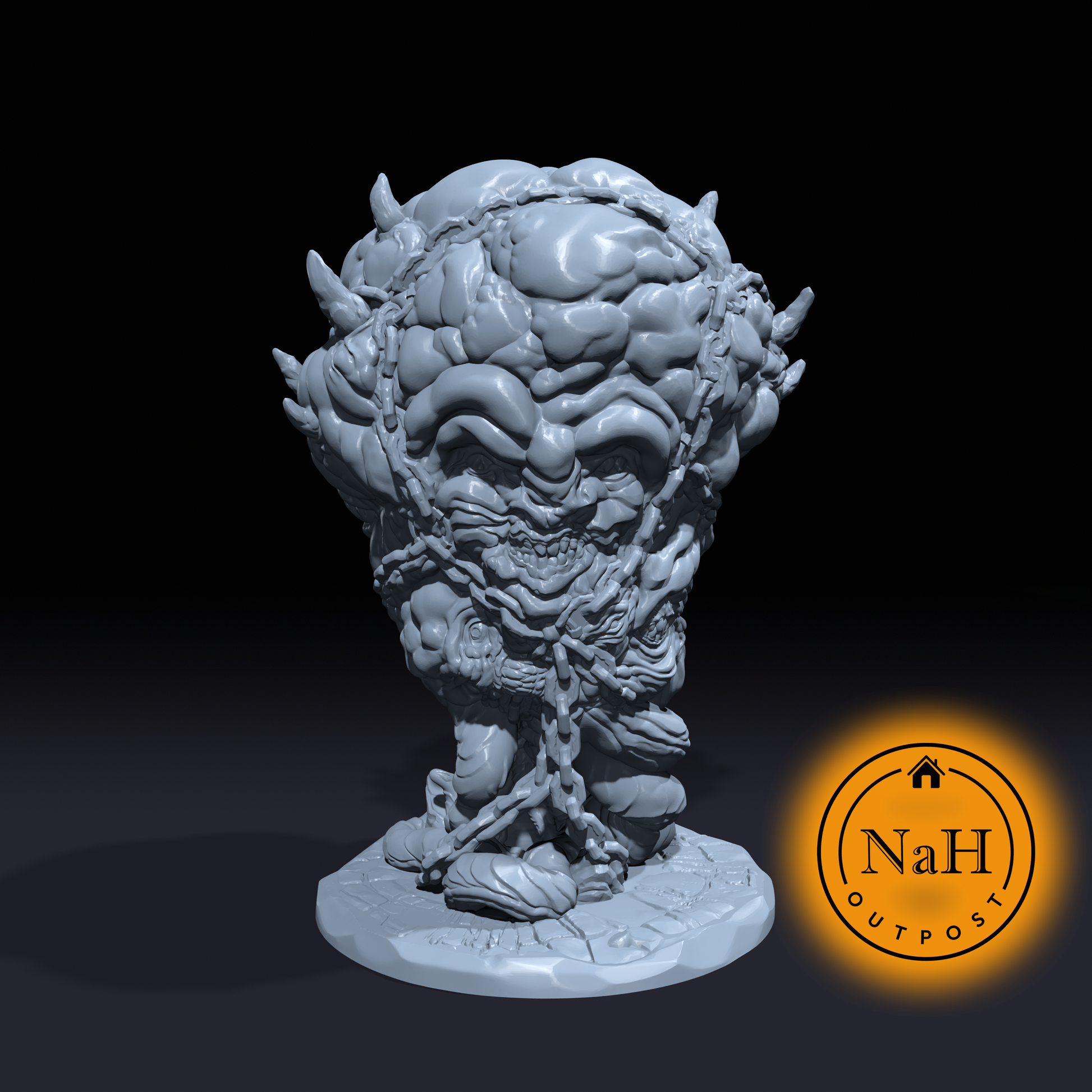 Nethrax the Twisted Creator | Sibriex | Demon Flesh Sentinel | Miniature for Tabletop games like D&D and War Gaming