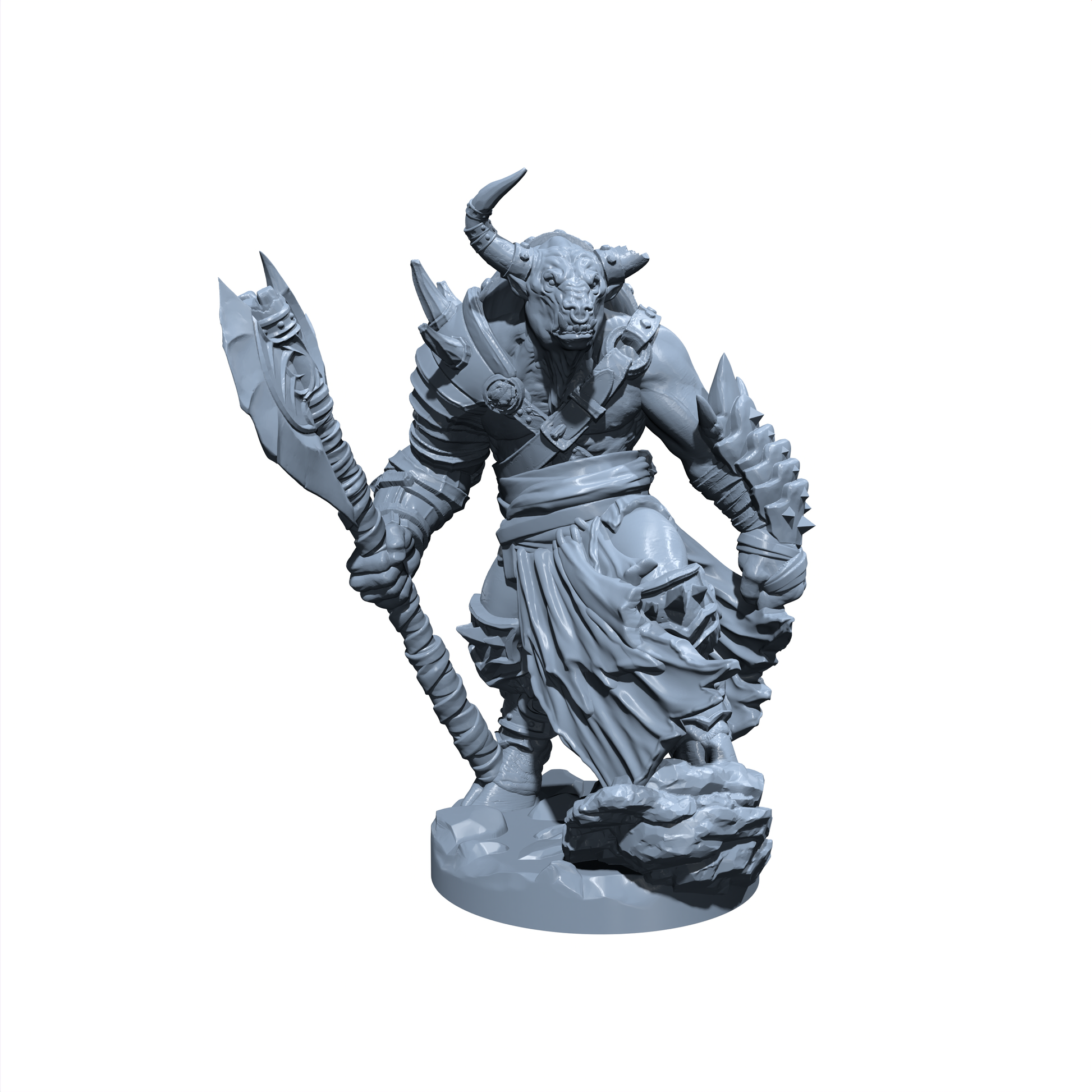 Tauron Grimhorn | Dread Minotaur | Berserker miniature for Tabletop games like D&D and War Gaming