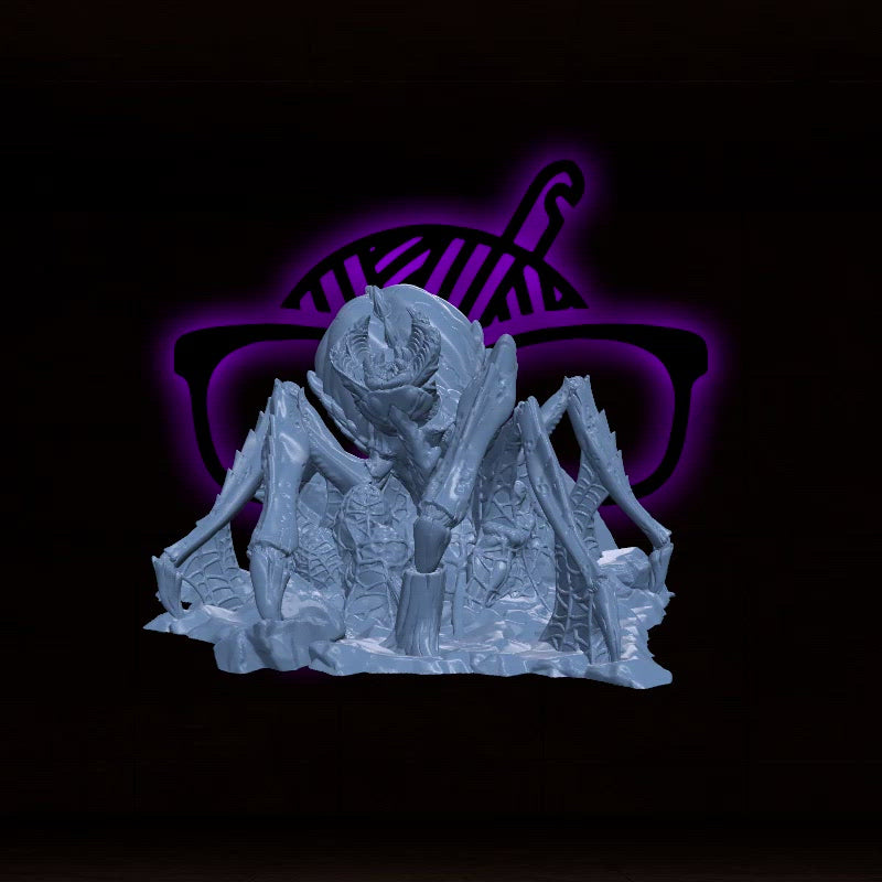 Giant Spider | Dire Spider miniature for Tabletop games like D&D or War Gaming