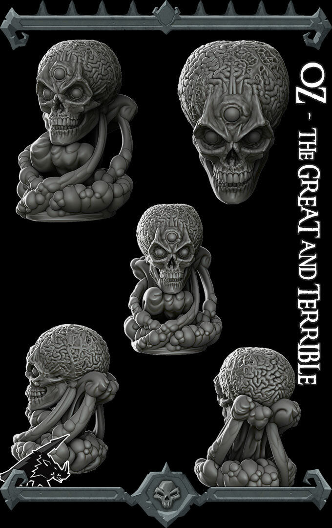 Cerebryl, the Flayer Thrall Oz Abomination Miniature for Tabletop games like D&D and War Gaming
