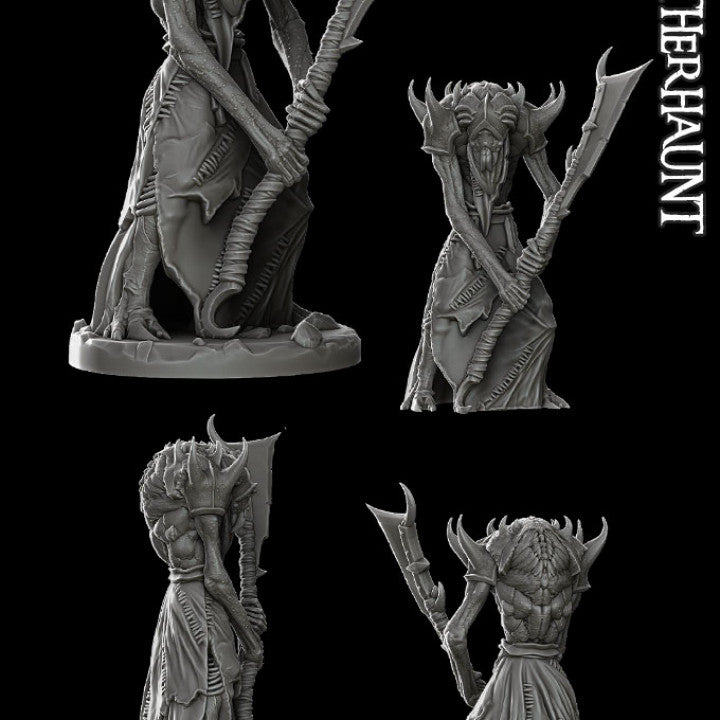 Malzorath, the Hellfire Ascendant | Aetherhaunt Miniature for Tabletop games like D&D and War Gaming