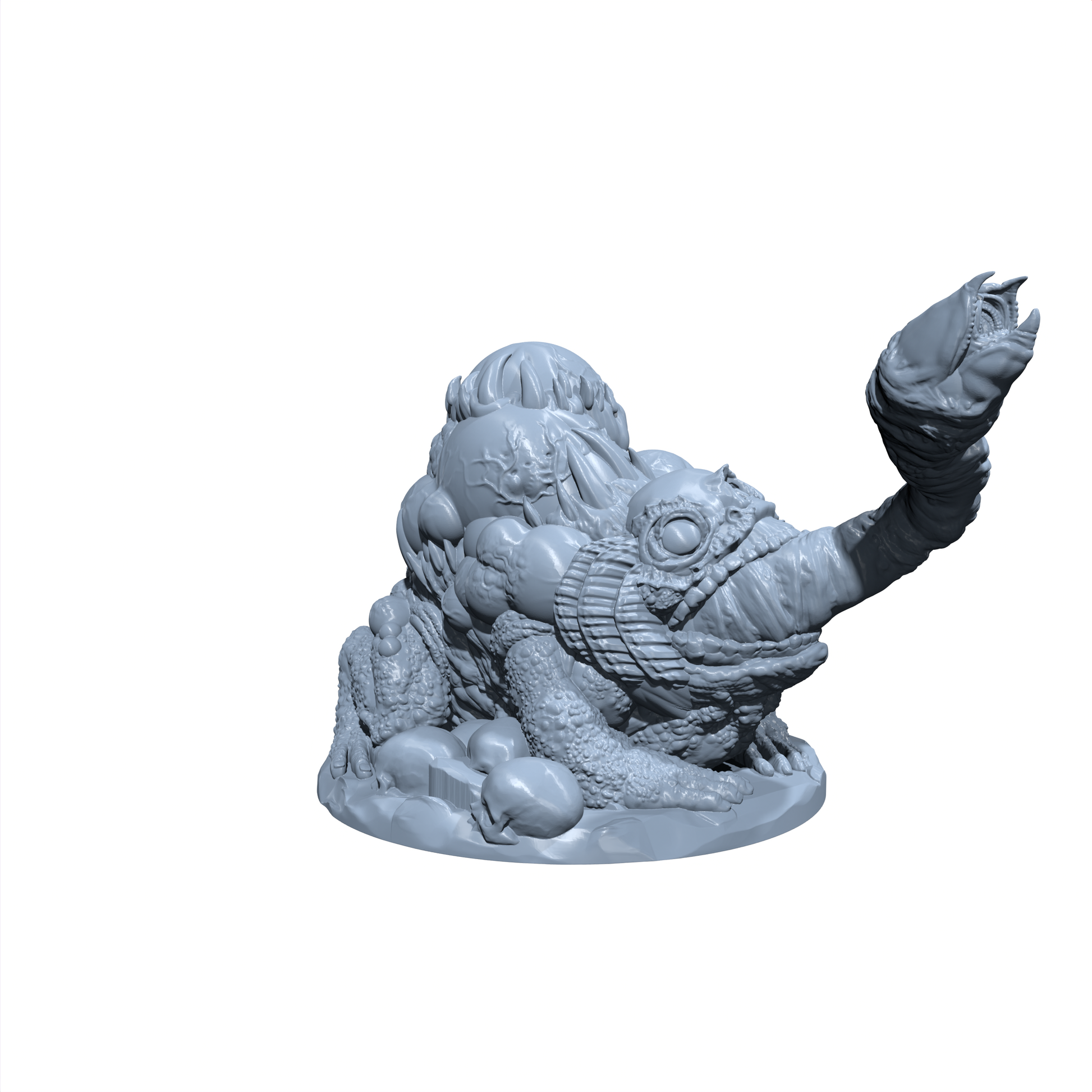 Giant Toad | Boilback Toad | Miniature for Tabletop games like D&D and War Gaming