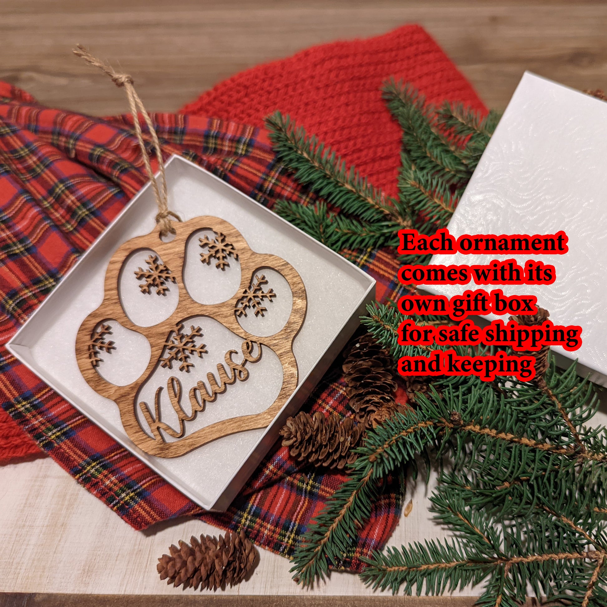 Loved One Memorial Christmas Ornament | In Memory Custom Christmas Ornament | Personalized Family or Friend Gift | In remembrance of