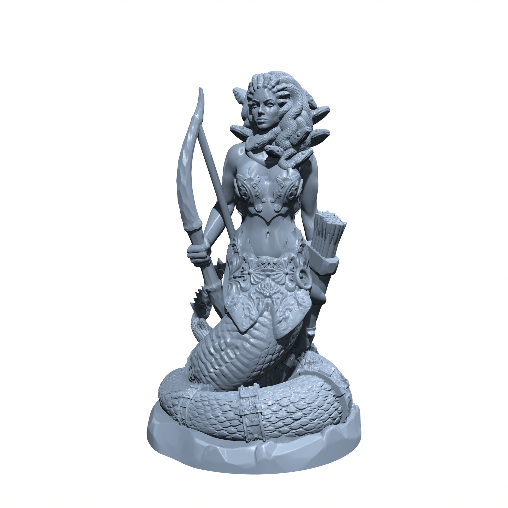 Euryale, Medusa's Lament | Avenger of the Fallen Miniature for Tabletop games like D&D and War Gaming