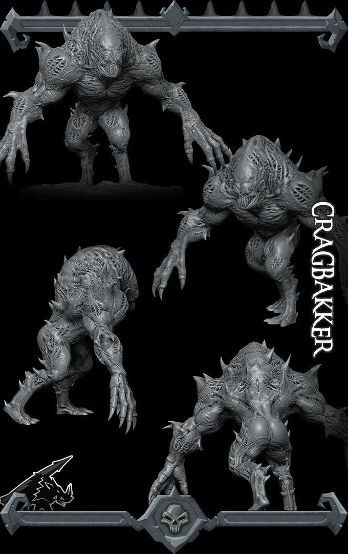 Kravax Earthshaker | Cragbakker | Devil Solider | Fiend Miniature for Tabletop games like D&D 5e and TTRPG  War Gaming
