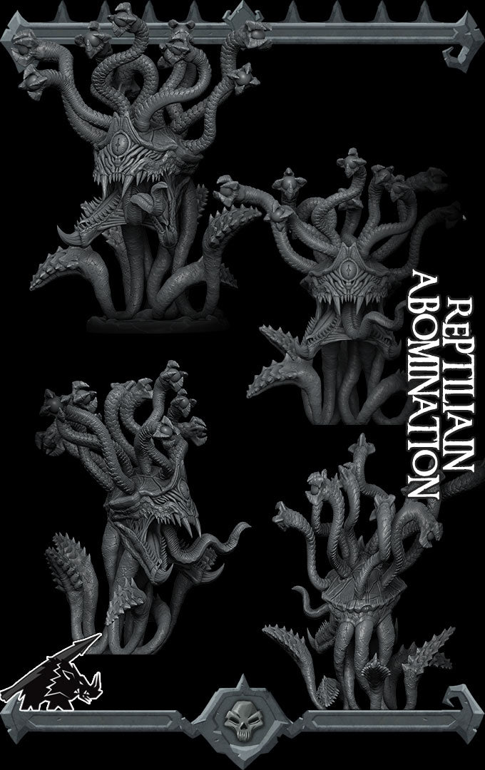 Vexeye, the Scalesight | Reptilian Eye Holder Miniature for Tabletop games like D&D and War Gaming| Dungeons and Dragons Mini