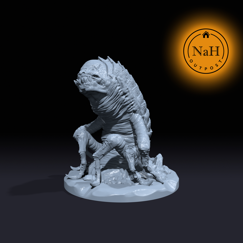 Gnawmaw, Hunger Unending | Manmite | Fiend Termite | Insect Monstrosity Miniature for Tabletop games like D&D 5e and TTRPG  War Gaming