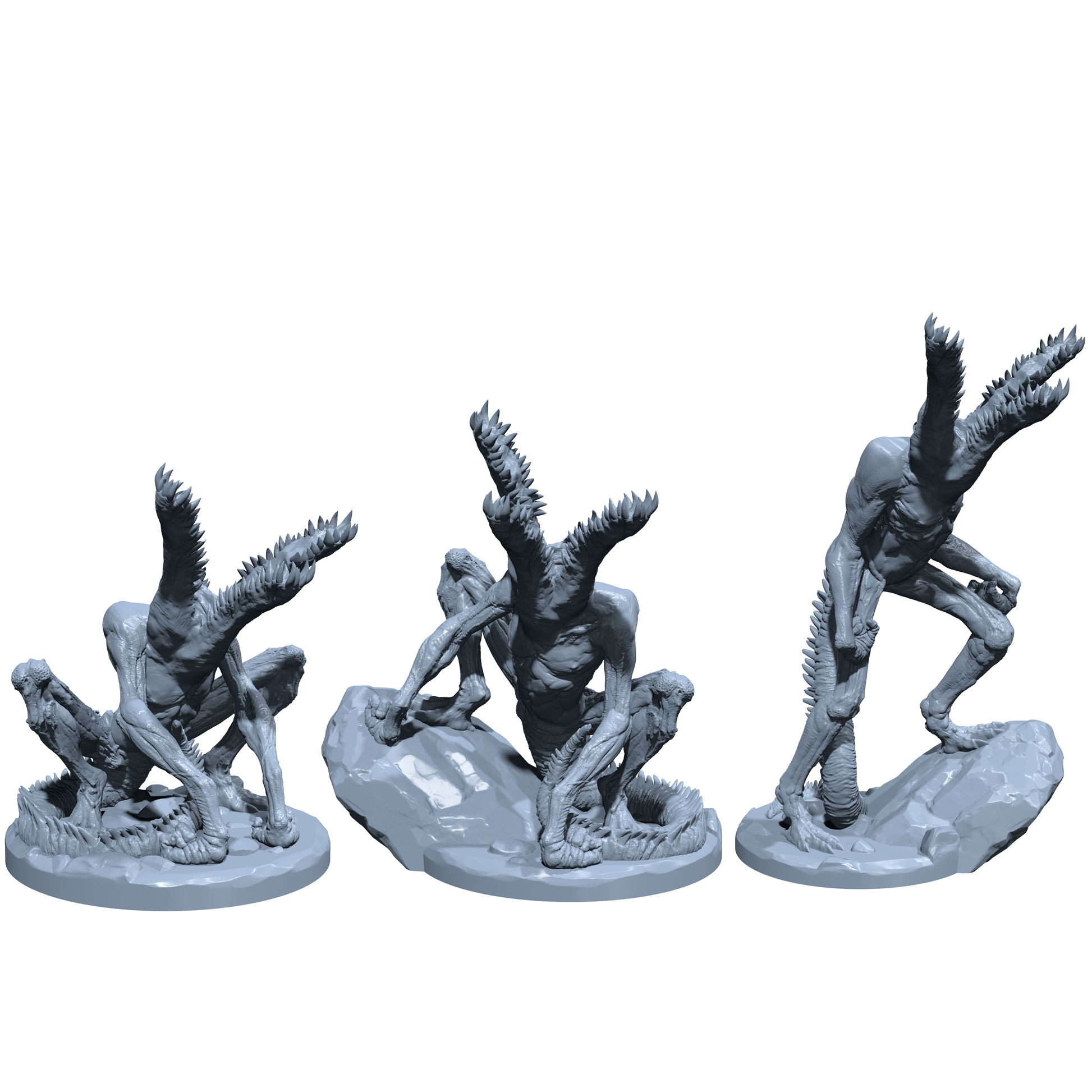 Maw Mongers | Demogorgon | Demodog Miniature for Tabletop games like D&D and War Gaming