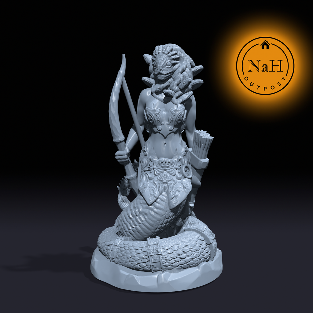 Euryale, Medusa's Lament | Avenger of the Fallen Miniature for Tabletop games like D&D and War Gaming