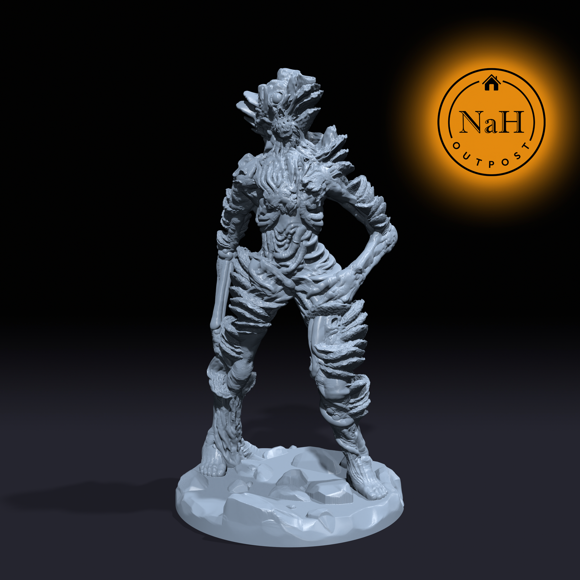 Blightbearer, the Rotting Ambusher | Mould Walkers | Myconid Miniature for Tabletop games like D&D and War Gaming