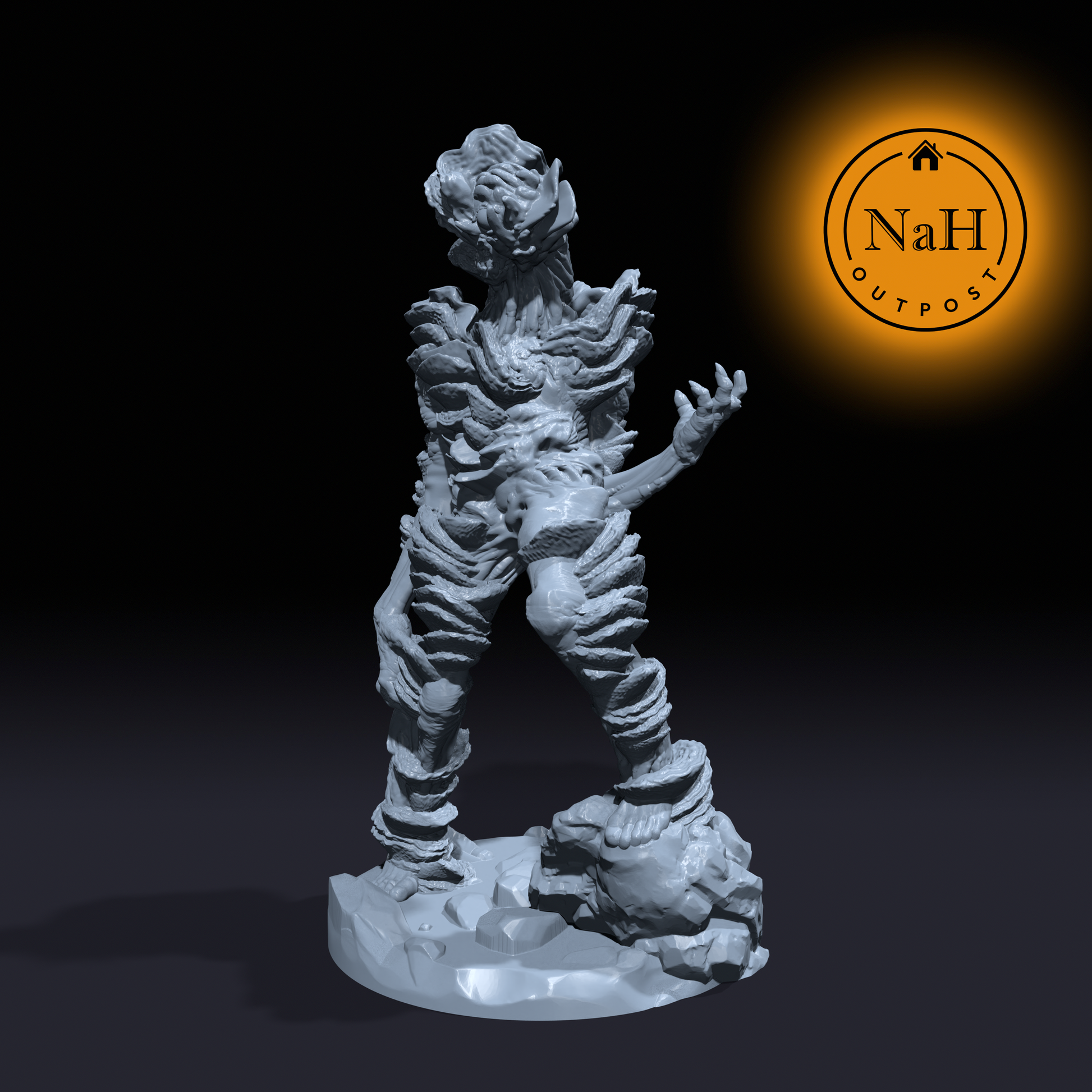 Blightbearer, the Rotting Ambusher | Mould Walkers | Myconid Miniature for Tabletop games like D&D and War Gaming