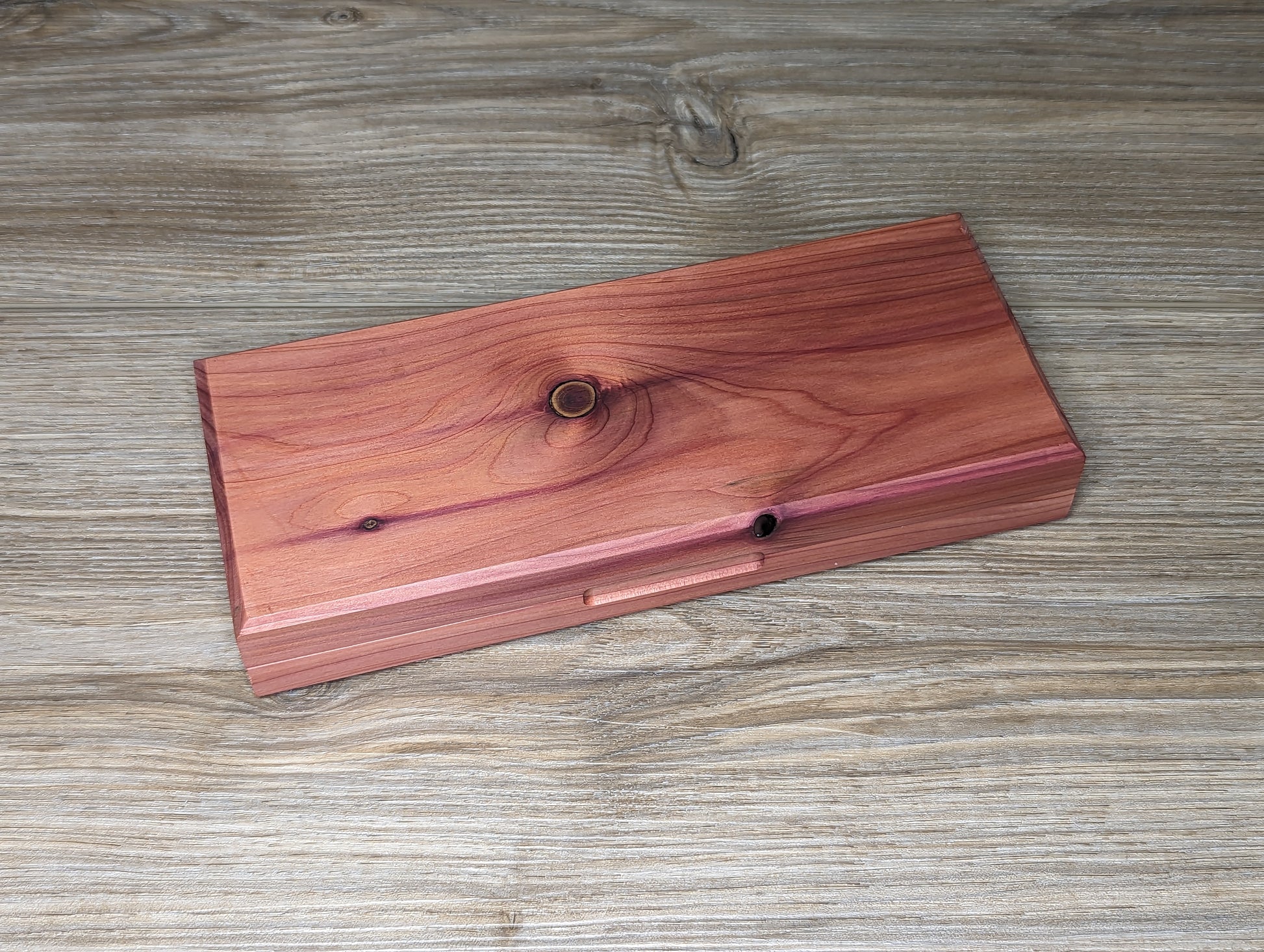 The Dragons Vault Dice Box | Handcrafted Hardwood and Leather Dice Box and Rolling Tray for Tabletop games like Dungeons and Dragon | D&D