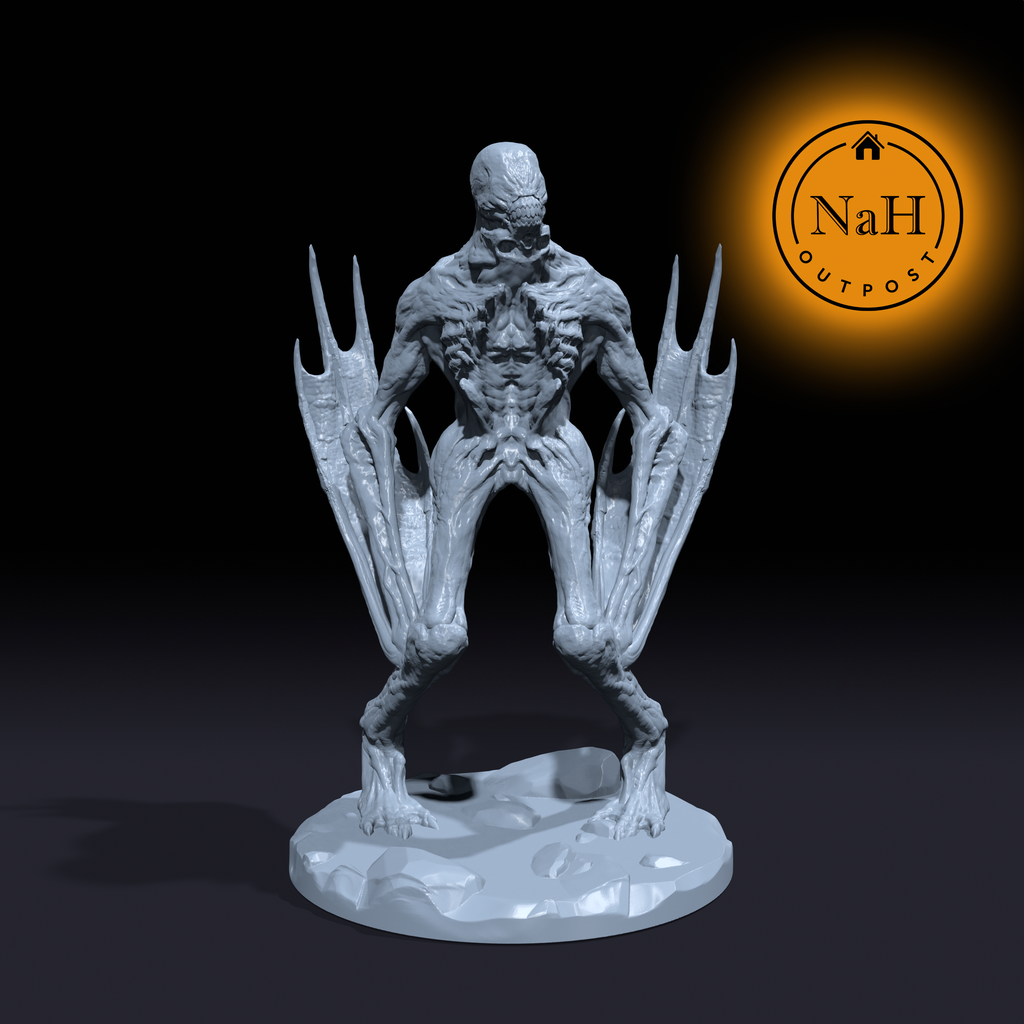 Rotwing, the Pestilence Shrieker | Plague Wing | Winged Ghoul Miniature for Tabletop games like D&D 5e and TTRPG War Gaming
