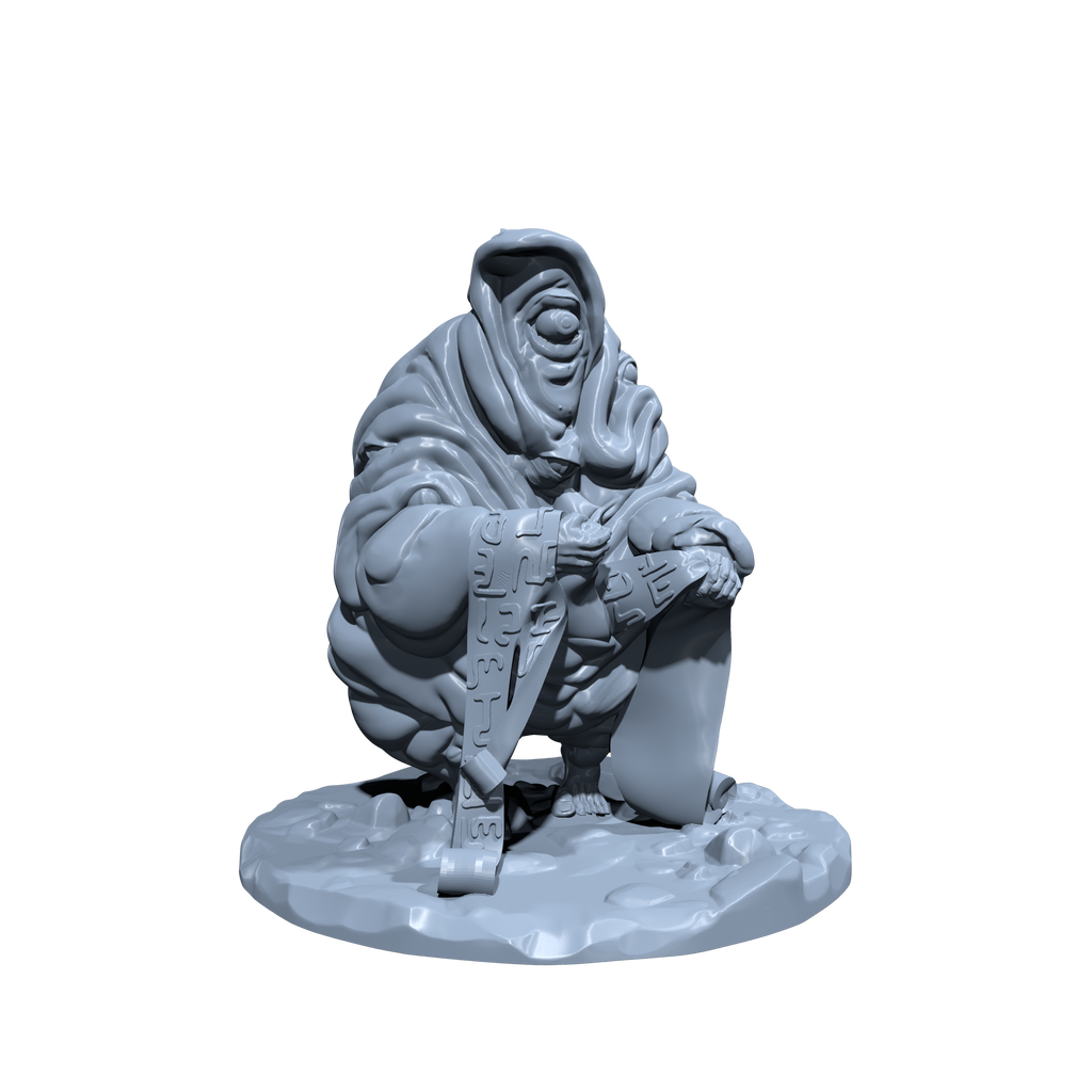 Scrivelock, Keeper of Pacts | Ambassador Of Gluttony | Gluttony Demon Miniature for Tabletop games like D&D and War Gaming