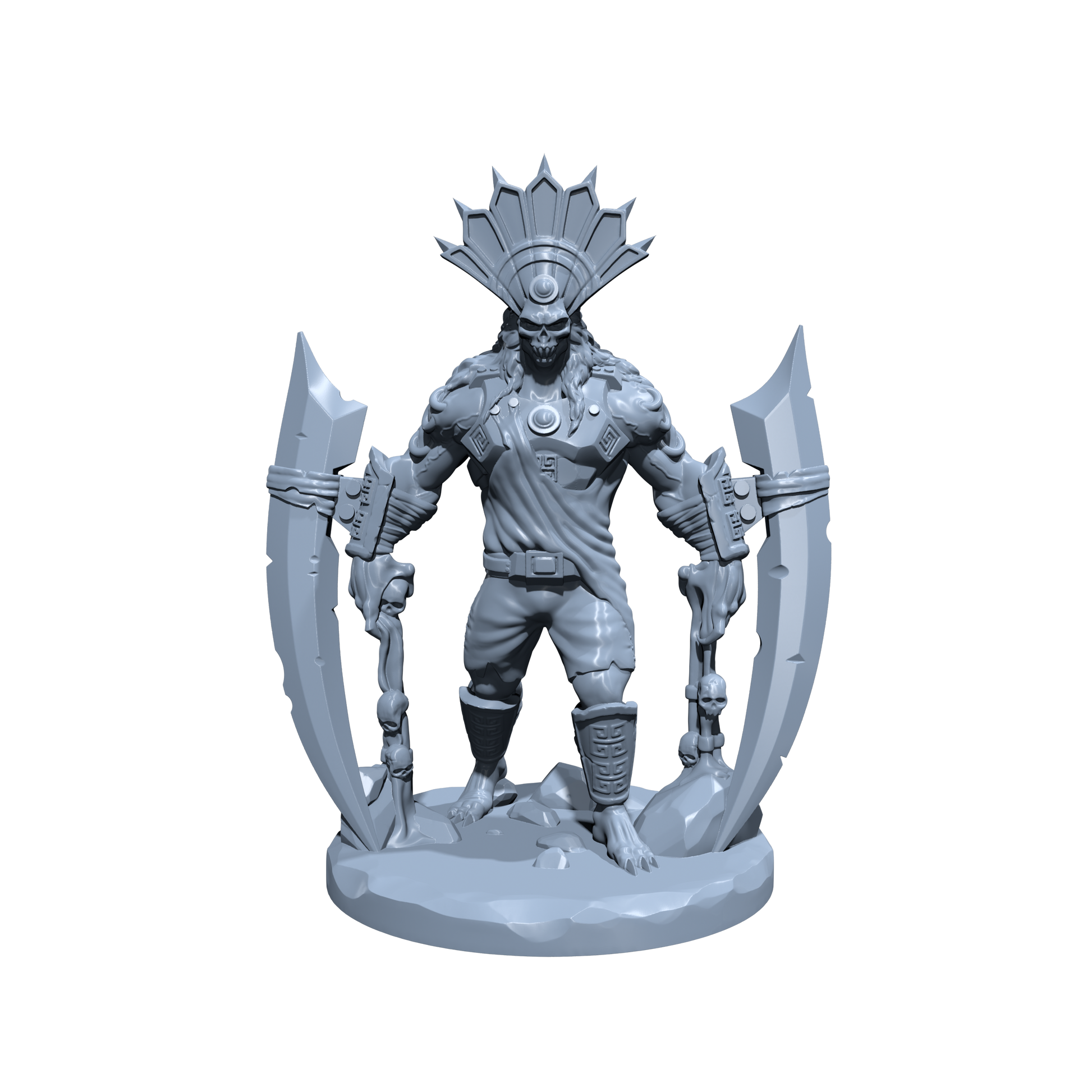 Ancient Sacrificer | Temple Mummy Guardian Miniature for Tabletop games like D&D and War Gaming