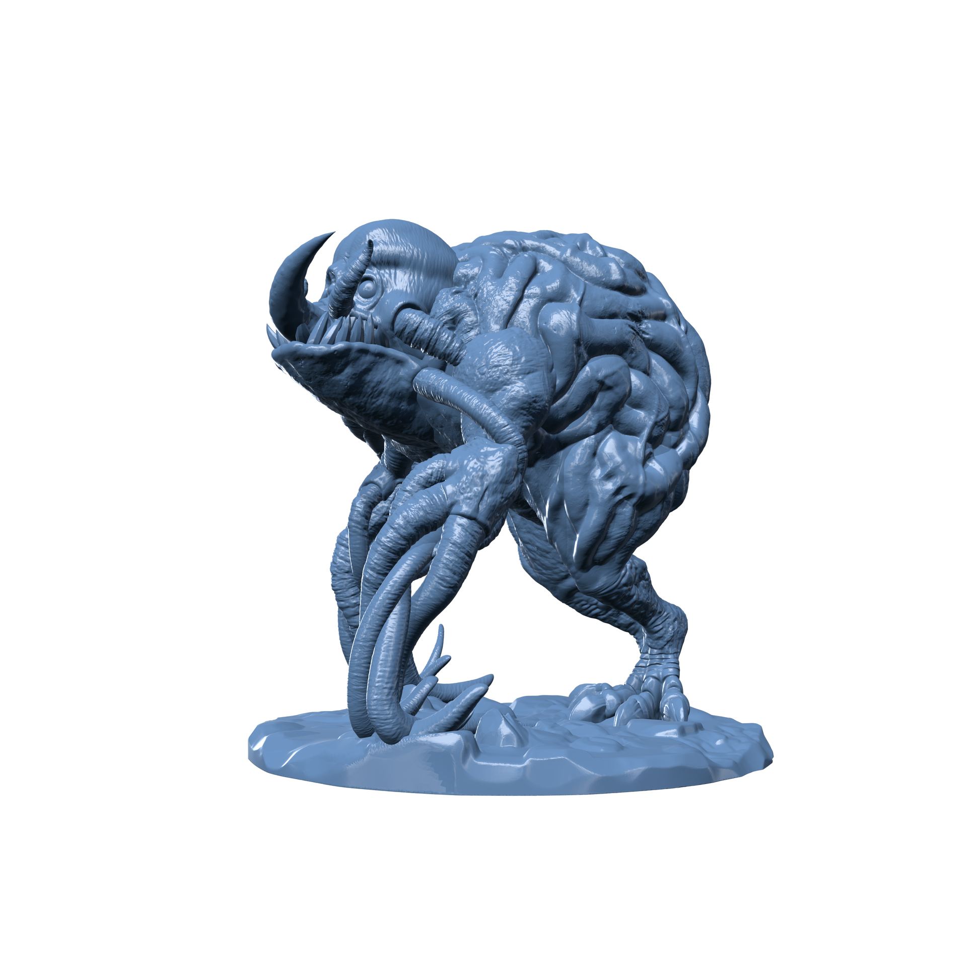 Brain Killer | Brain Devourer | Flayer Pet Miniature for Tabletop games like D&D 5e and TTRPG  War Gaming
