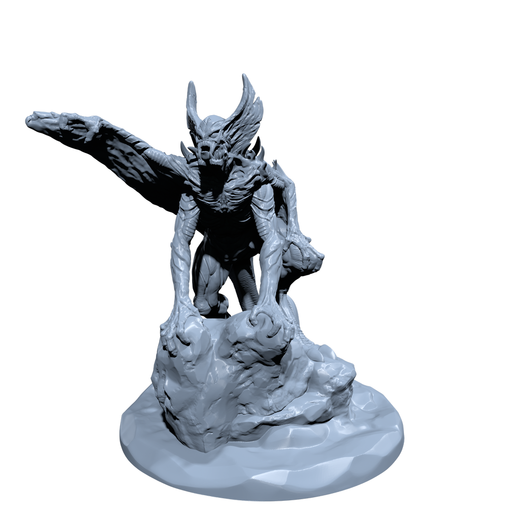 Bloodwing, Harbinger of Nightmares | Aberrant Vampire God Miniature for Tabletop games like D&D and War Gaming