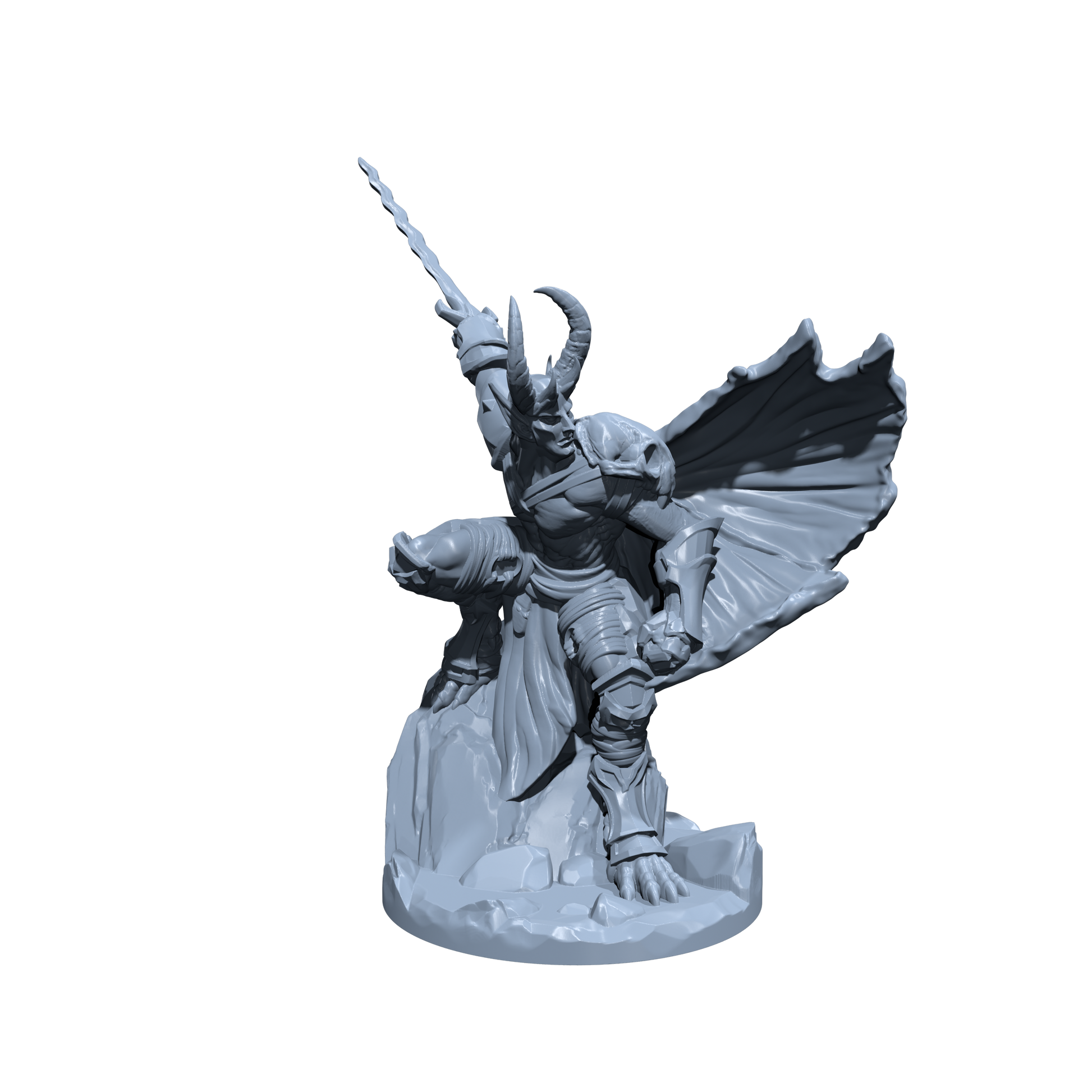 Damien Severin | Abyssal Prince | Devil Lord Miniature for Tabletop games like D&D and War Gaming