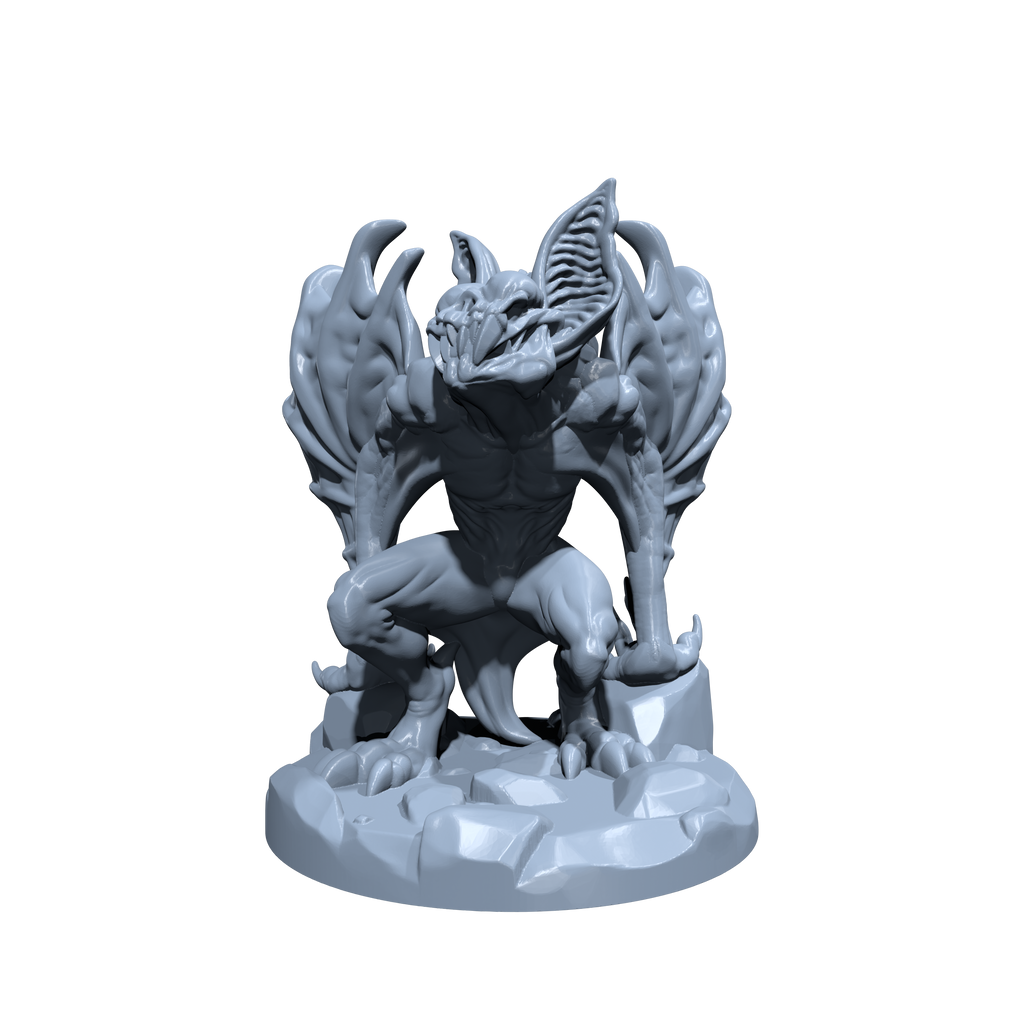 Nabassu Demon | Ancient Vampire | Miniature for Tabletop games like D&D and War Gaming