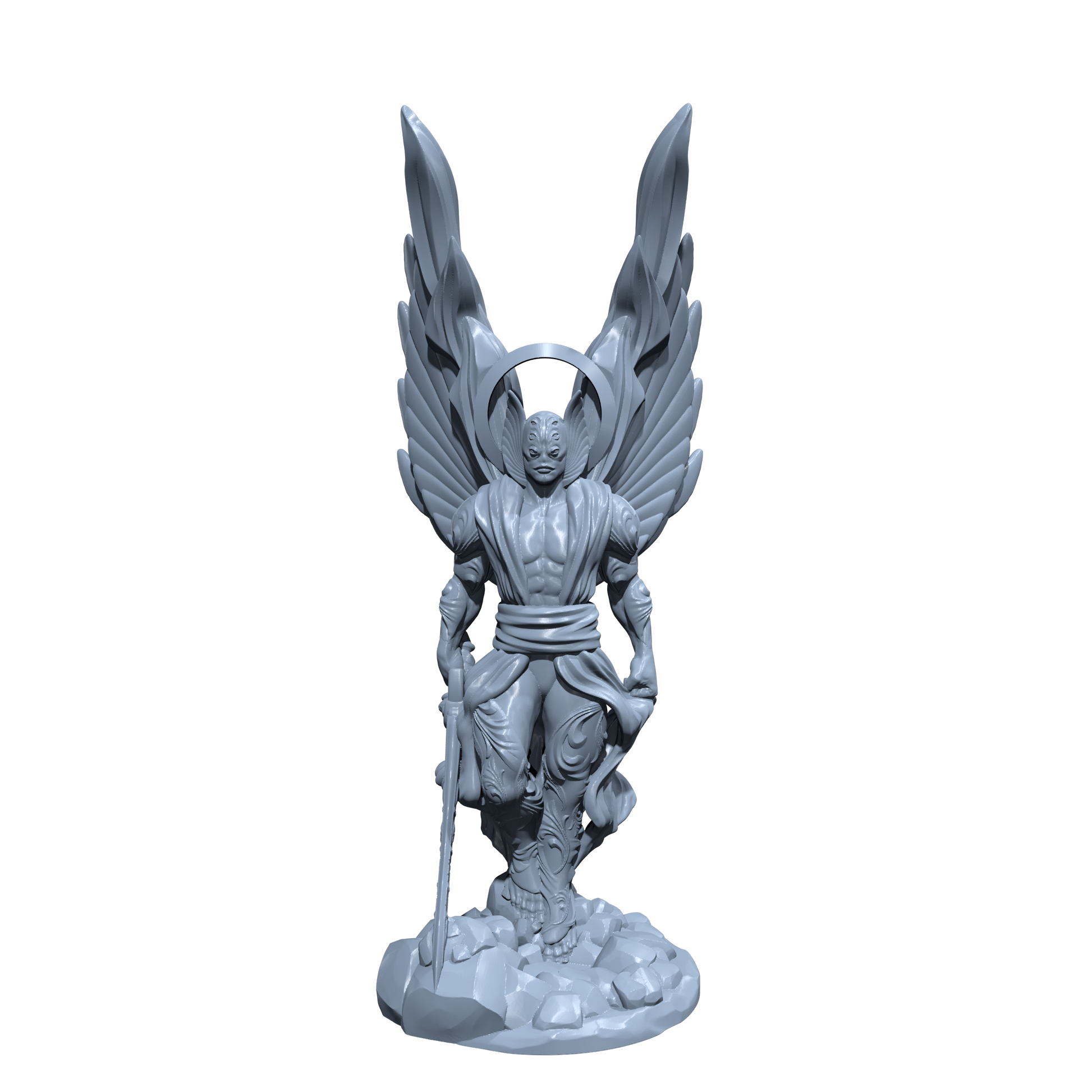 Planetar Angel Justice Angel  | Angel Warrior | Miniature for Tabletop games like D&D and War Gaming