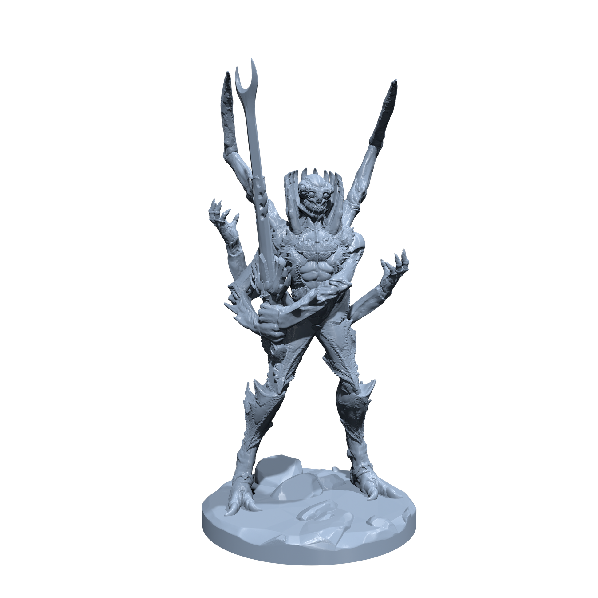 Arachnid Prince | Spider God | miniature for Tabletop games like D&D and War Gaming