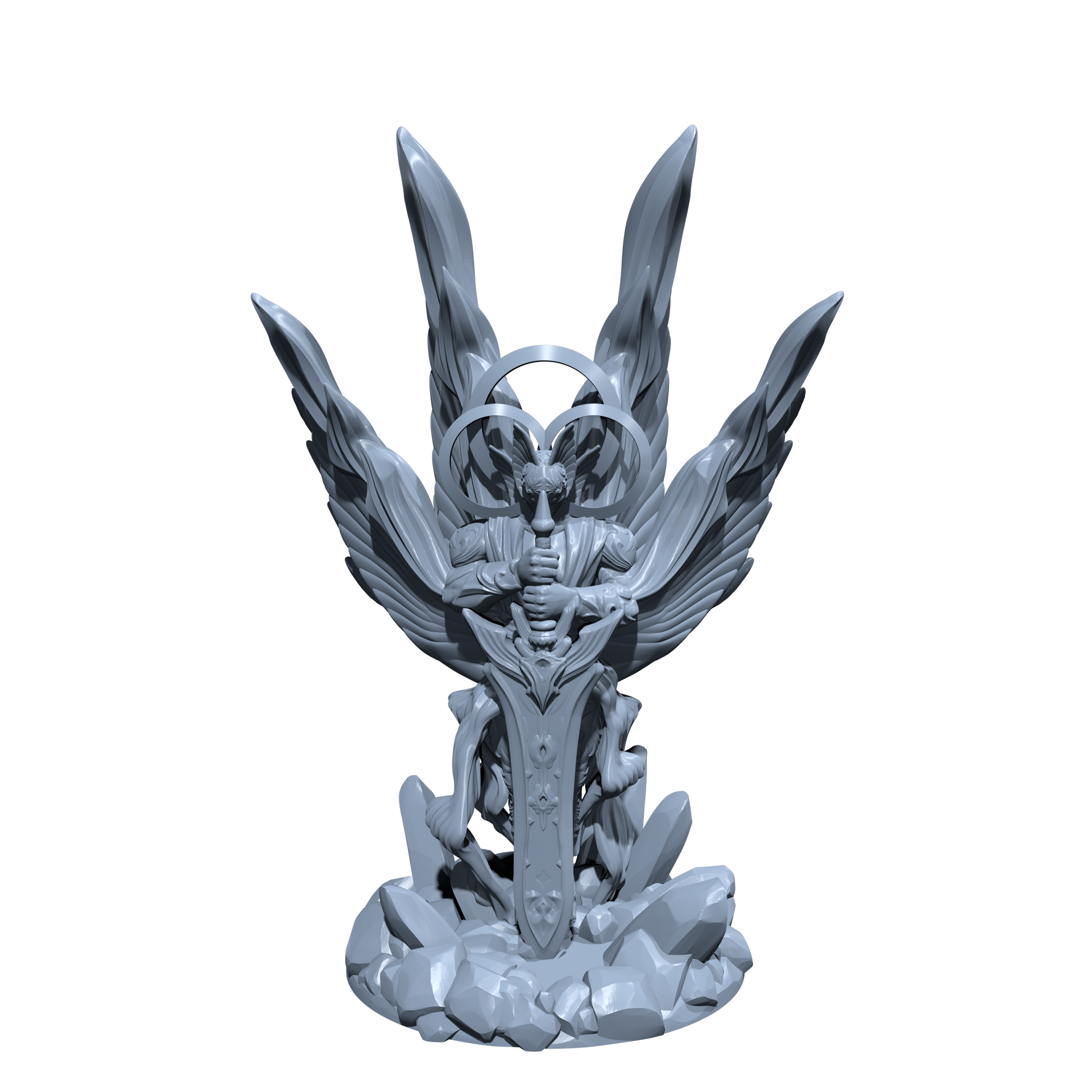 Arch Angel Warlord | Miniature for Tabletop games like D&D and War Gaming