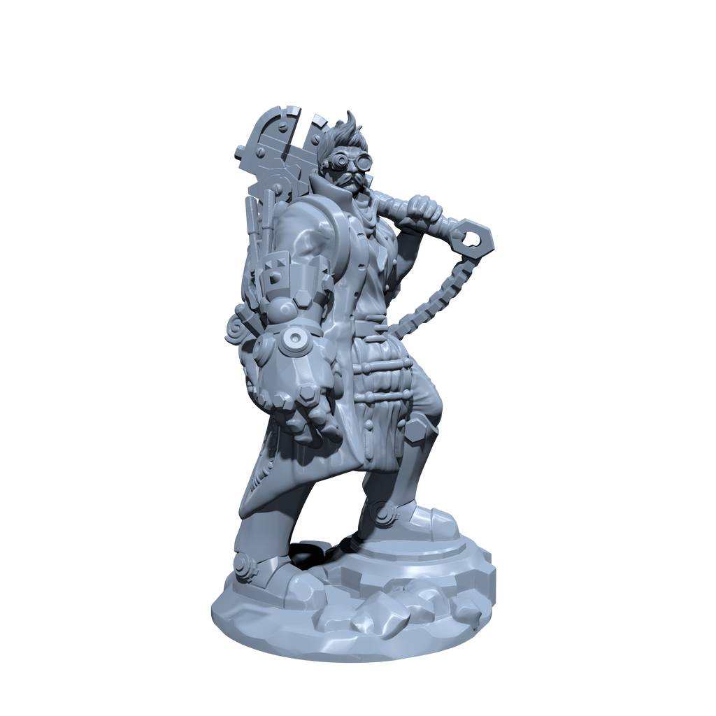 Human Artificer | Artificer | Miniature for Tabletop games like D&D and War Gaming