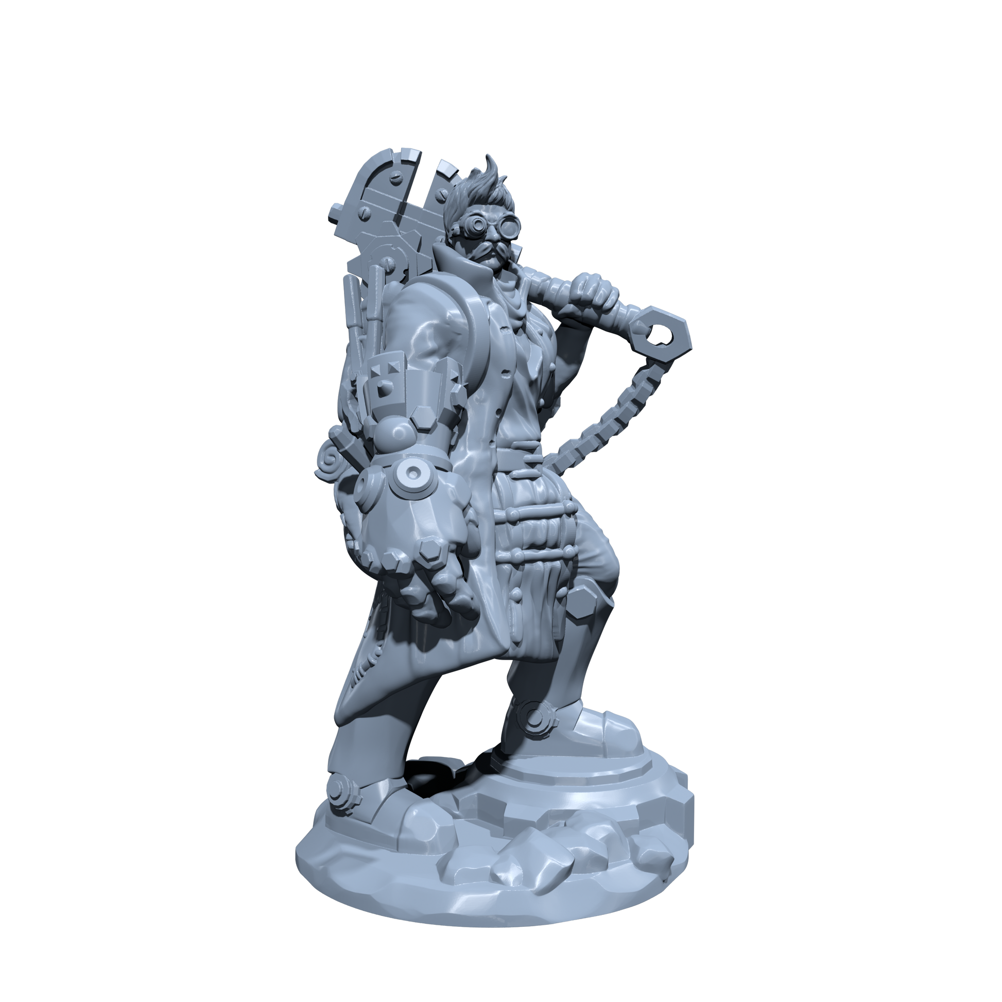 Human Artificer | Artificer | Miniature for Tabletop games like D&D and War Gaming