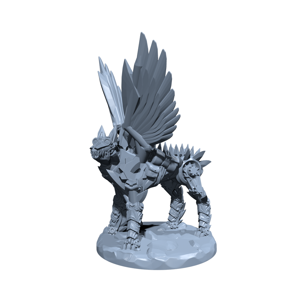 Iron Defender | Artificer Familiar | Miniature for Tabletop games like D&D and War Gaming