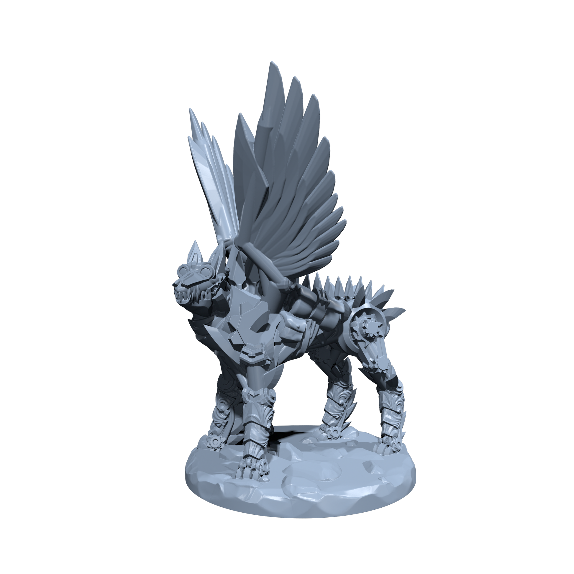 Iron Defender | Artificer Familiar | Miniature for Tabletop games like D&D and War Gaming