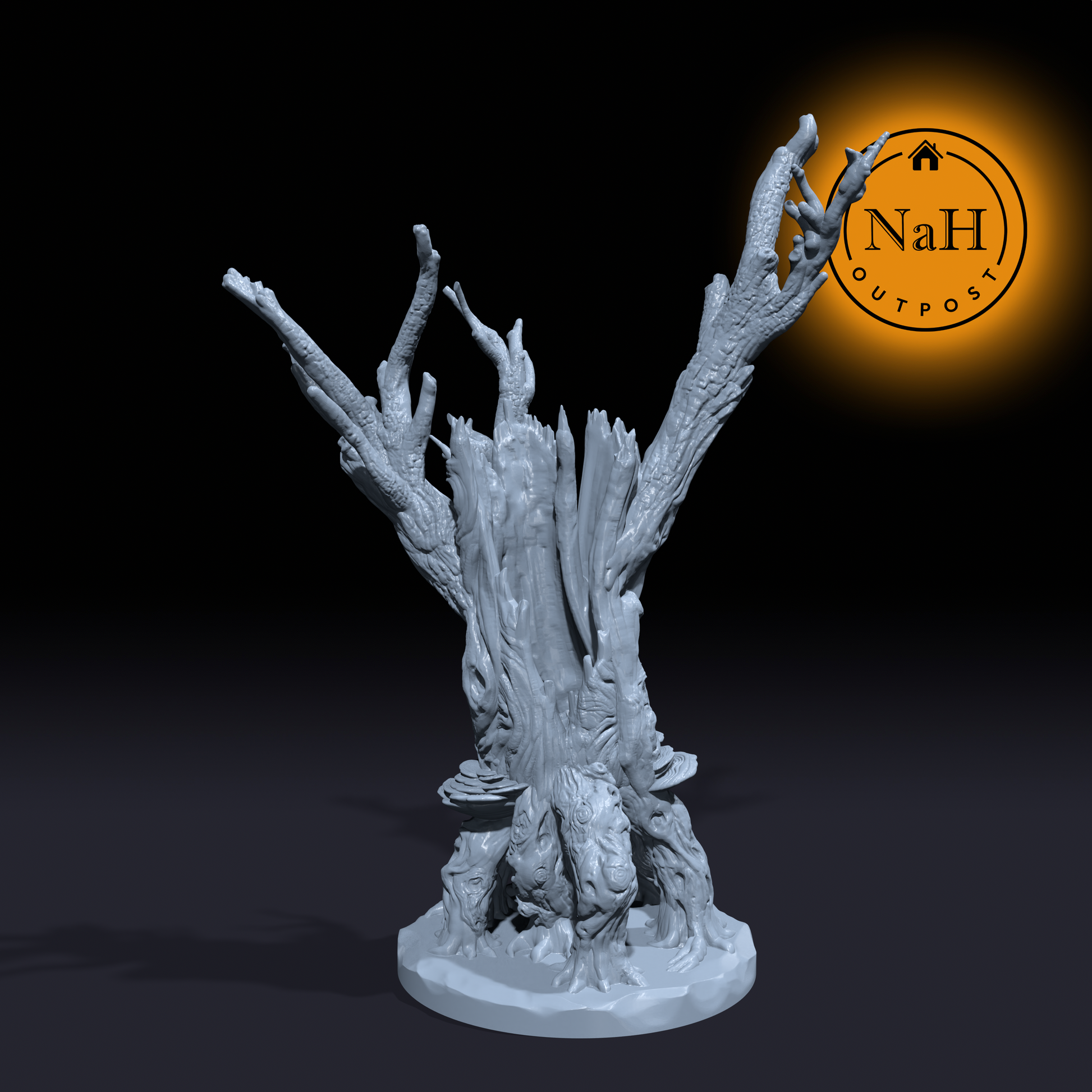 Woodmaw, the Hungering Hunter | Tree Mimic Miniature for Tabletop games like D&D and War Gaming