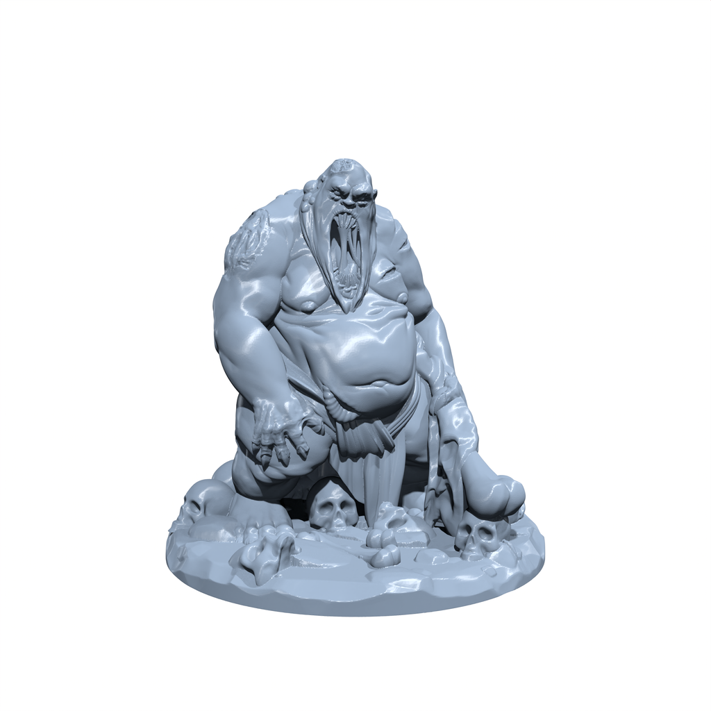 Gorvash, the Endless Hunger | Nabasu, Gluttony Demon | Gluttonous Dead | Miniature for Tabletop games like D&D and War Gaming