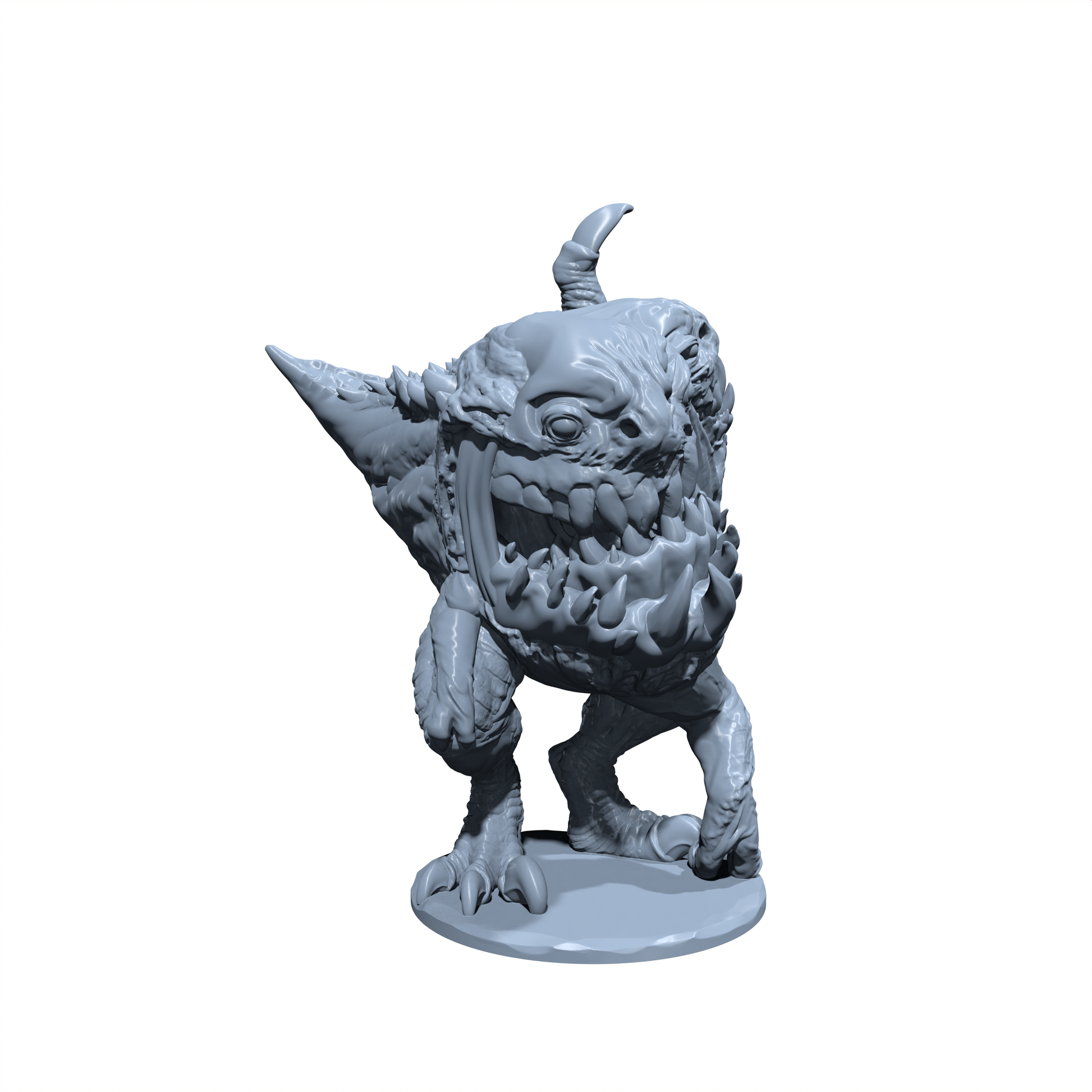 Gnarljaw, the Mutant | Goblin Hound Abominator | Miniature for Tabletop games like D&D and War Gaming