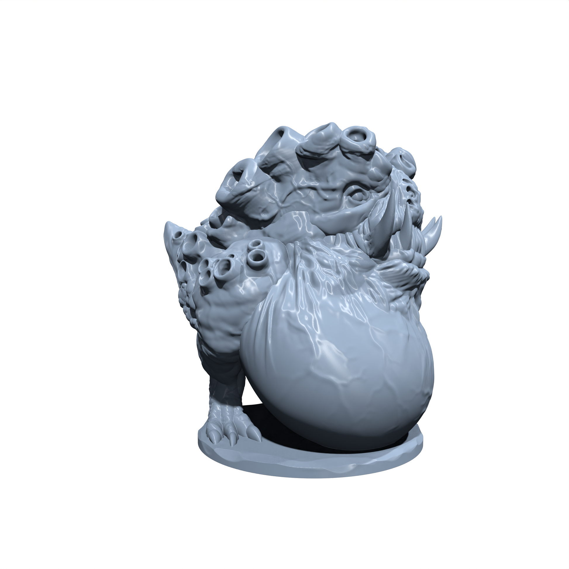 Fumefang the Goblin Hound Gasbag | Miniature for Tabletop games like D&D and War Gaming