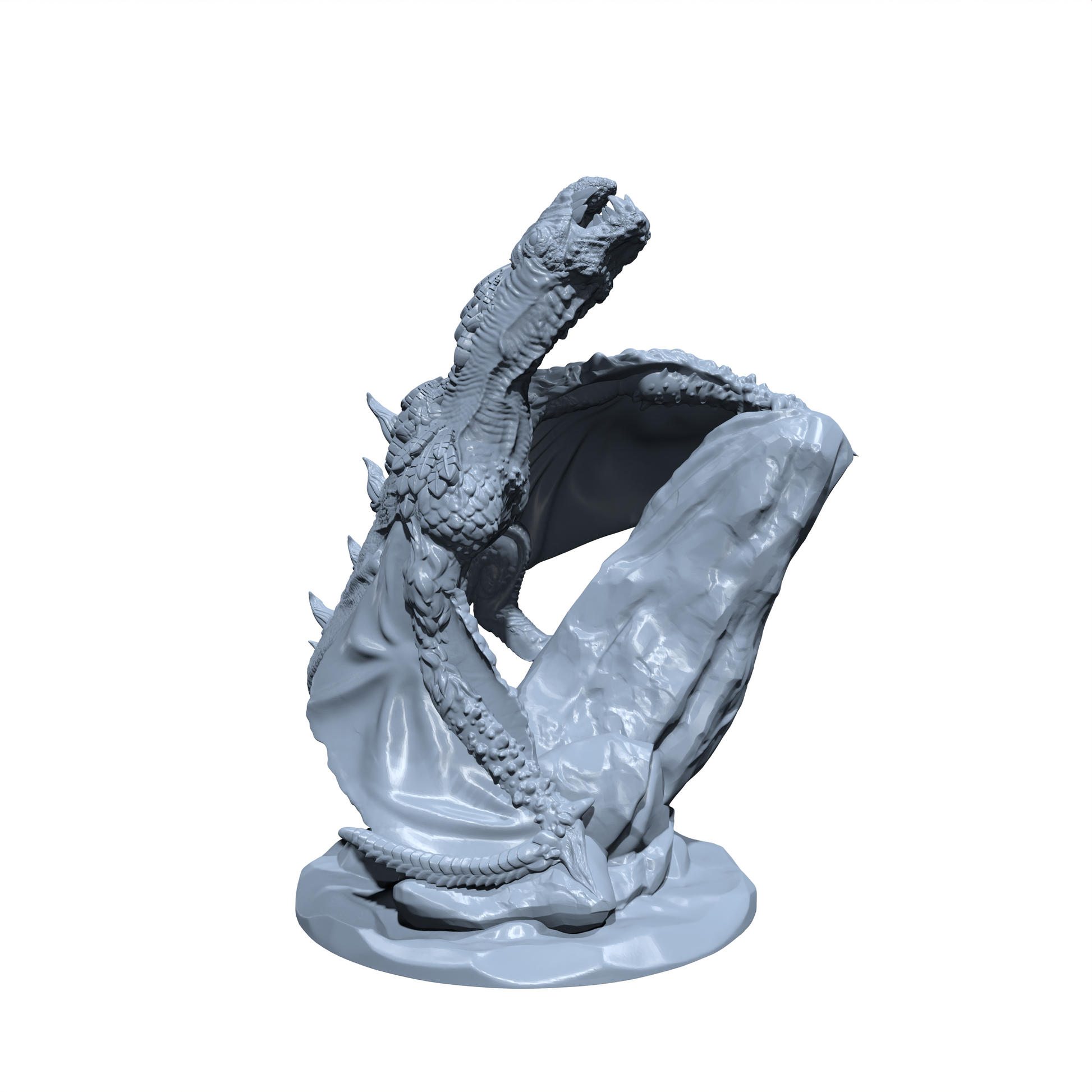 Skraxx, the Goblin Wyrm | Goblin Vulture Miniature for Tabletop games like D&D 5e and TTRPG War Gaming