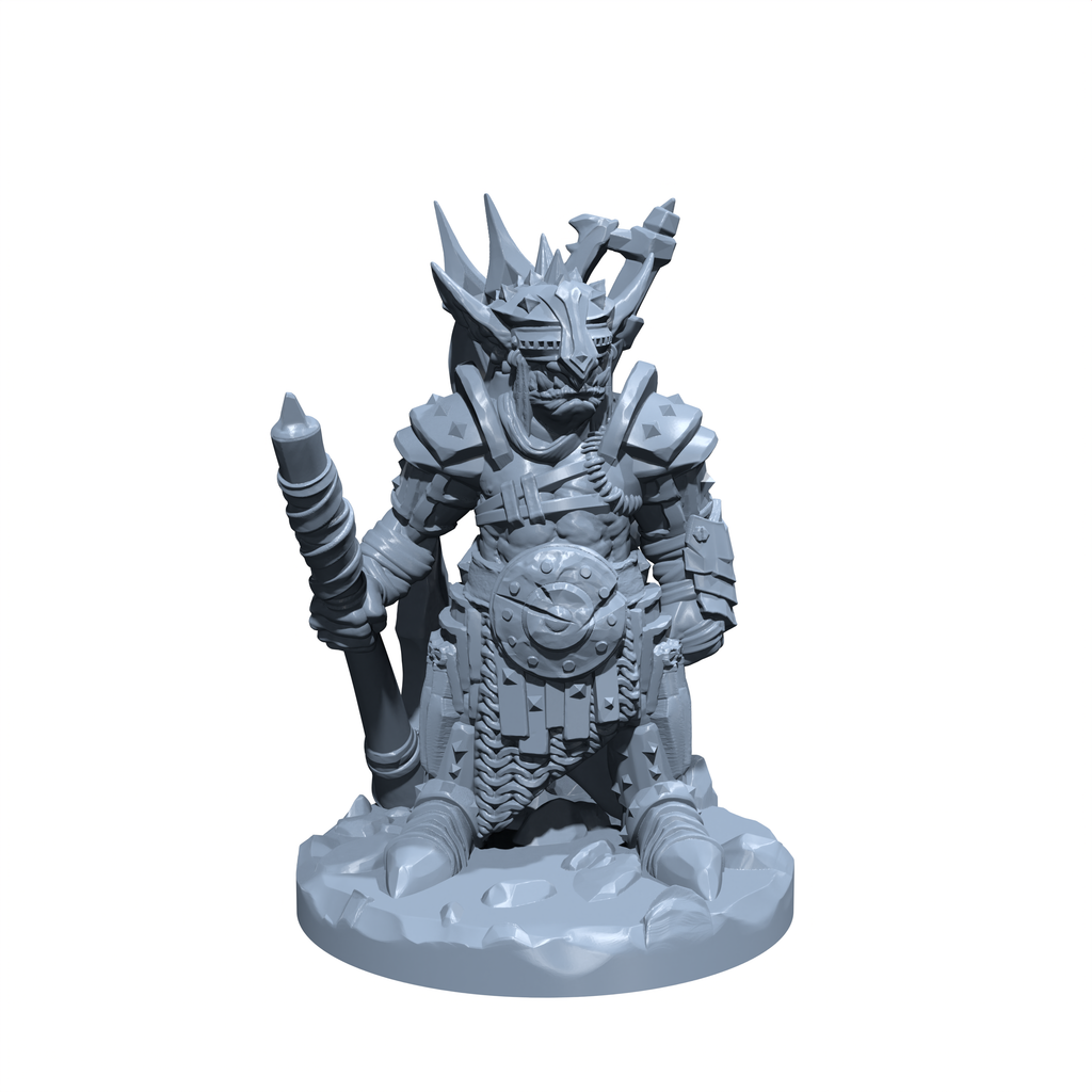 Ruktug, the Goblin Warmaster | Goblin General miniature for Tabletop games like D&D and War Gaming
