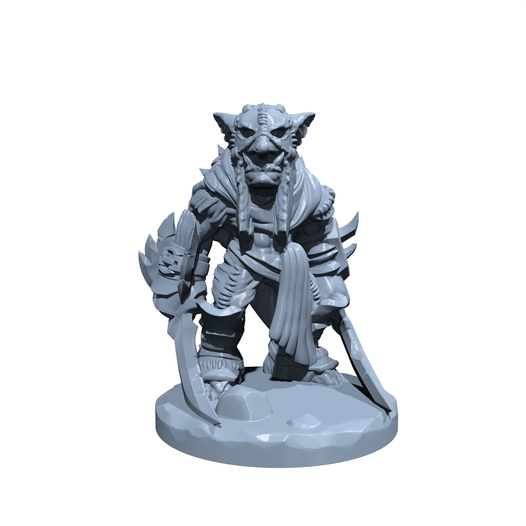 Skrix Shadowslice | Goblin Assassin | Miniature for Tabletop games like D&D and War Gaming