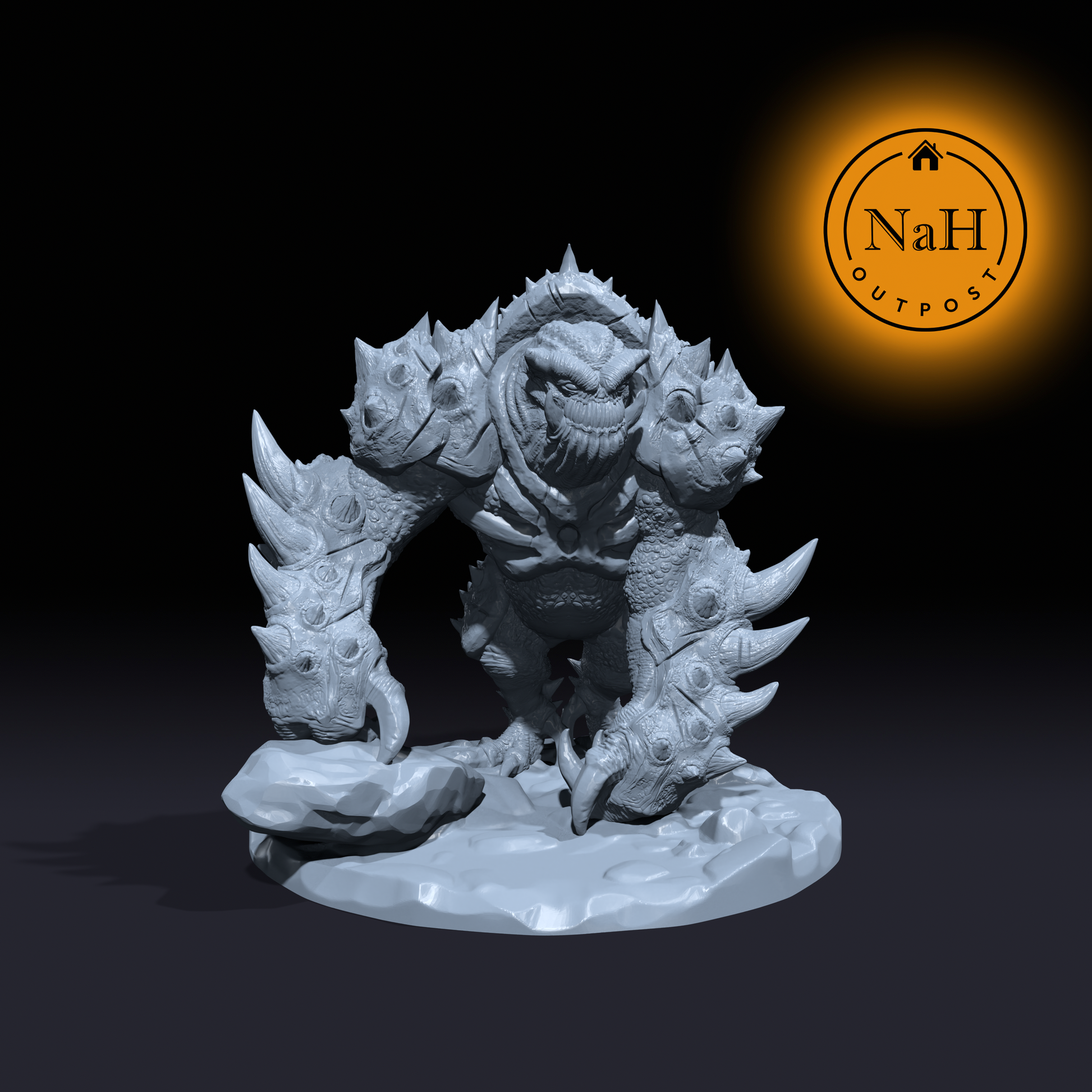 Terrak the Stoneback | Gorrilian | Earth Elemental Miniature for Tabletop games like D&D 5e and TTRPG  War Gaming