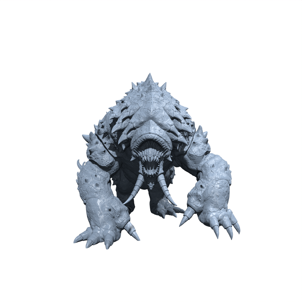 Bouldergast, the Stone Stinger | Granite Gorer | Earthern Elemental Miniature for Tabletop games like D&D 5e and TTRPG  War Gaming