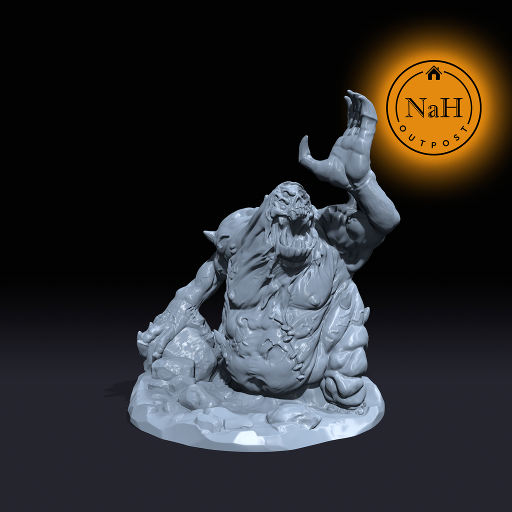 Rottalon, the Cadaverous Goliath | Grave Abberant | Corpse Behemoth Miniature for Tabletop games like D&D and War Gaming