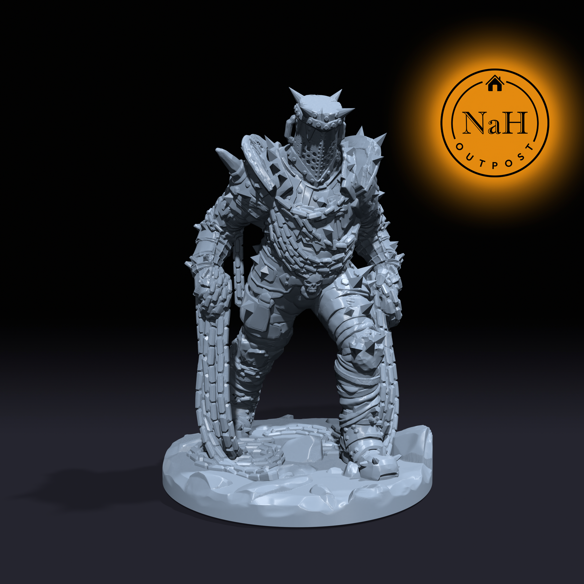 Morgrave, the Grave Warden | Grave Guardian | Tomb Guardian Miniature for Tabletop games like D&D and War Gaming
