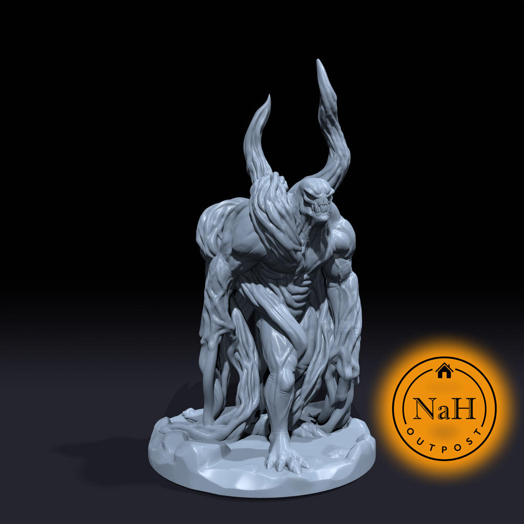 Graftflesh, the Alchemic Horror | Alchemically Infused Brute |  Nemesis miniature for Tabletop games like D&D and War Gaming| Created by Rocket Pig Games