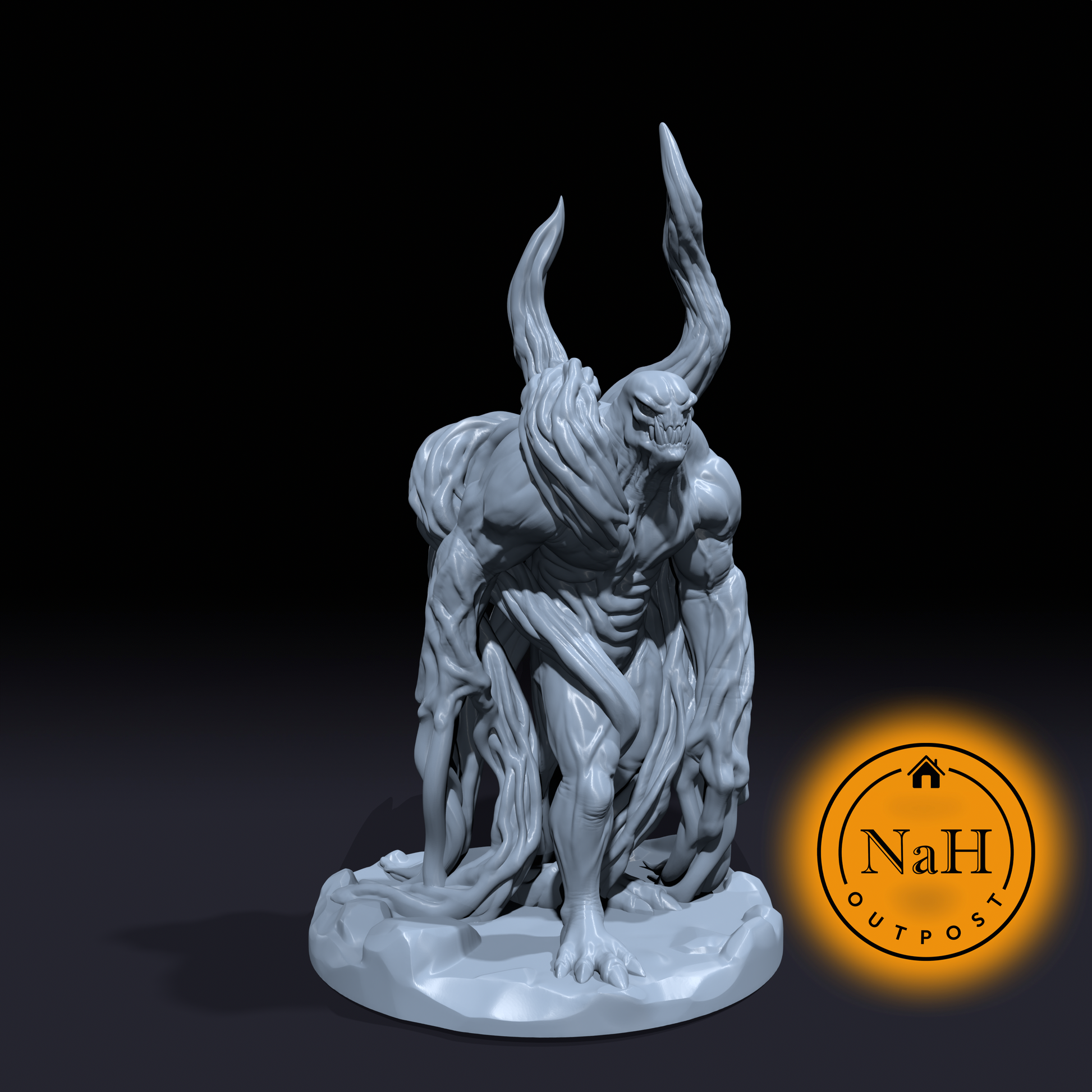 Graftflesh, the Alchemic Horror | Alchemically Infused Brute |  Nemesis miniature for Tabletop games like D&D and War Gaming| Created by Rocket Pig Games