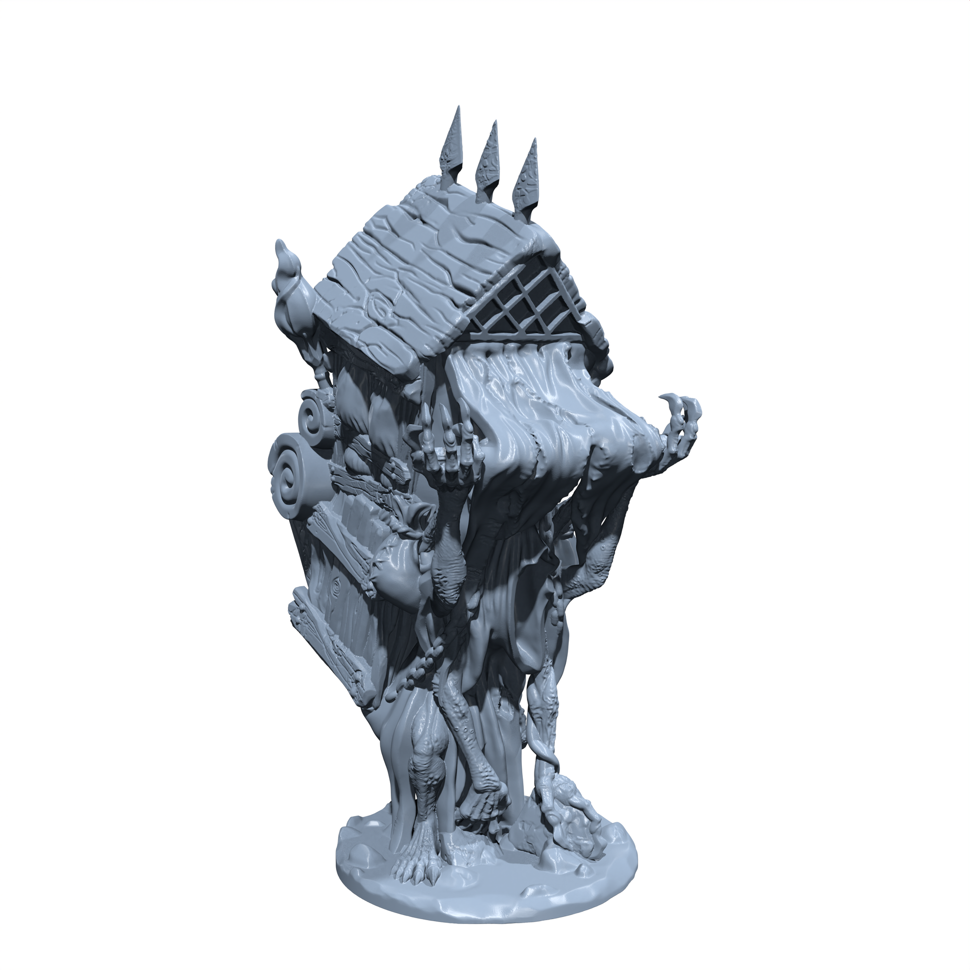 Mavara, Keeper of Infernal Bargains | Hell Merchant | Hag Traveler | Miniature for Tabletop games like D&D and War Gaming