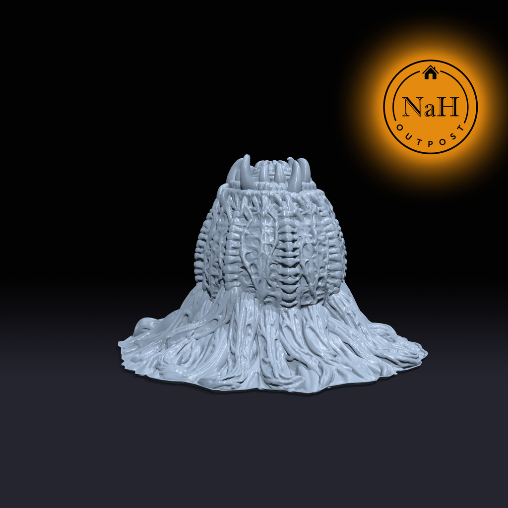 Alien Spawn Egg Sack | Spider Sack miniature for Tabletop games like D&D and War Gaming